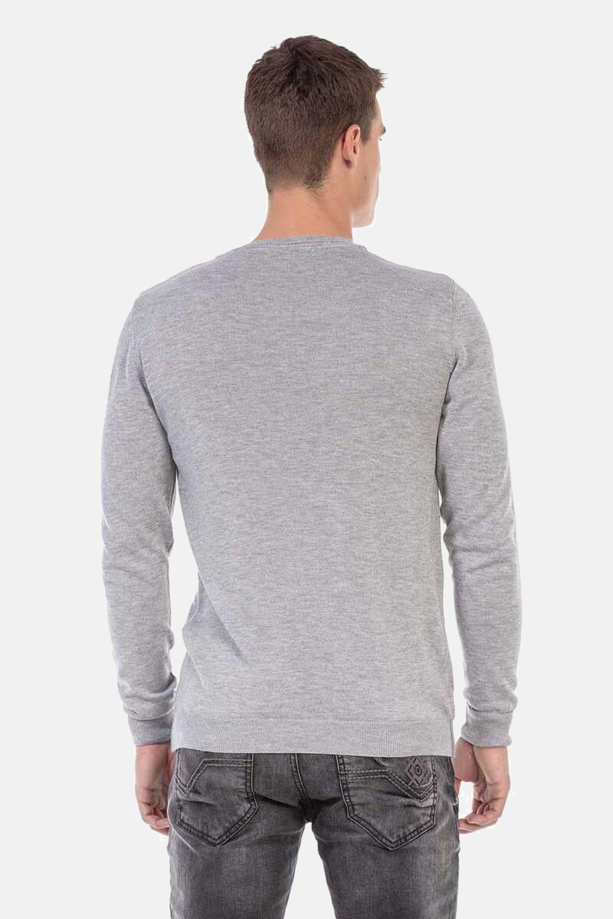 Cipo & Baxx V-Ausschnitt-Pullover »Pullover«, mit V-Ausschnitt, CP242