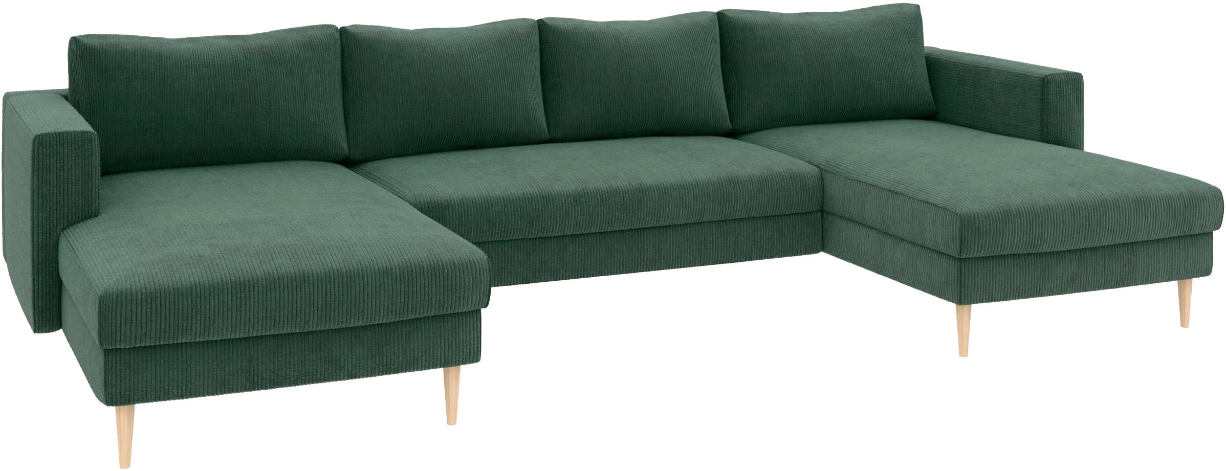 TRENDMANUFAKTUR Wohnlandschaft "Amazing, wahlw. mit Schlaffunktion & Bettka günstig online kaufen