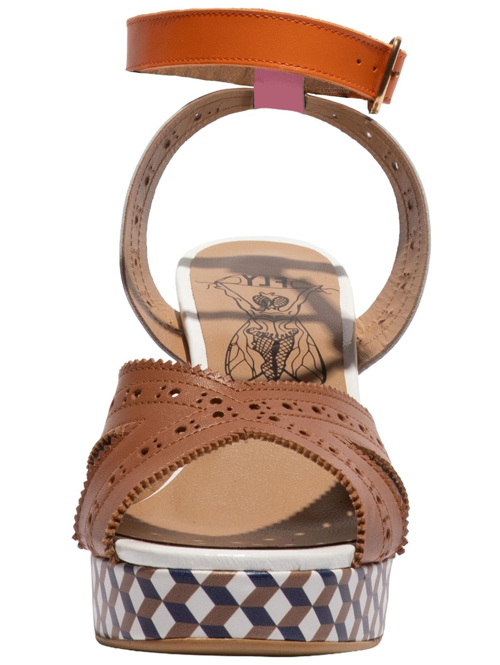 Thumbnail - Fly London High-Heel-Sandalette "Fly London Sandalen Leder"