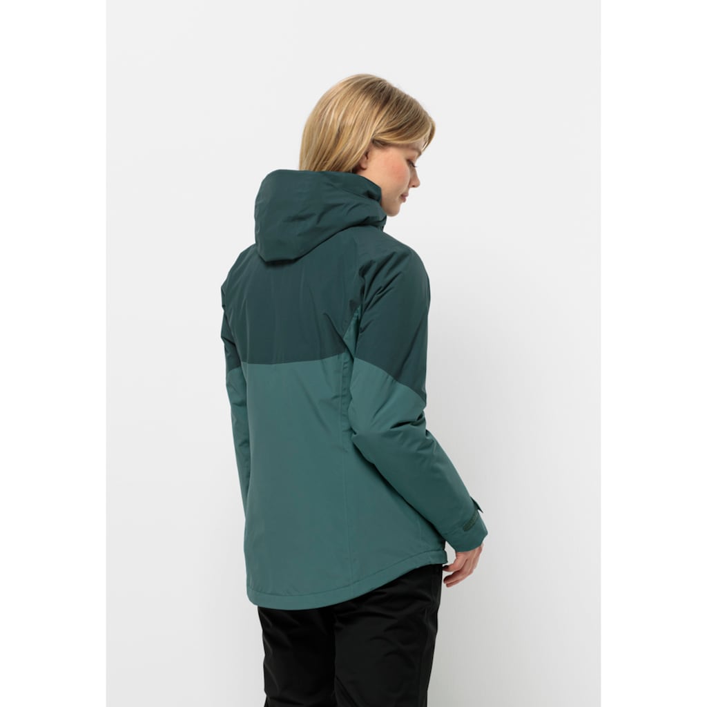 Jack Wolfskin 3-in-1-Funktionsjacke »FELDBERG 3IN1 JKT W«, (2 teilig), mit Kapuze