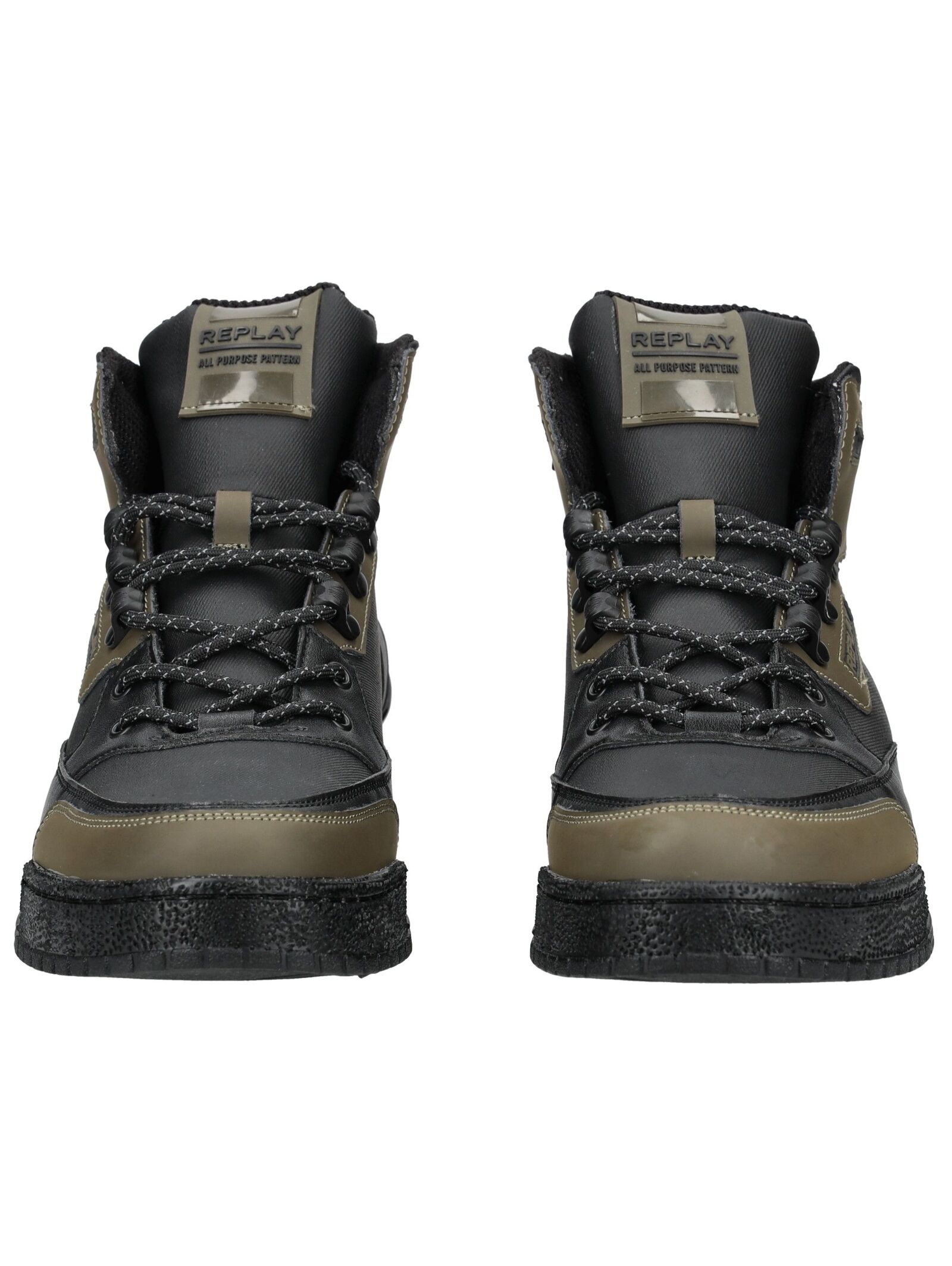 Replay Schnürstiefelette »Replay Stiefelette Leder/Synthetik«