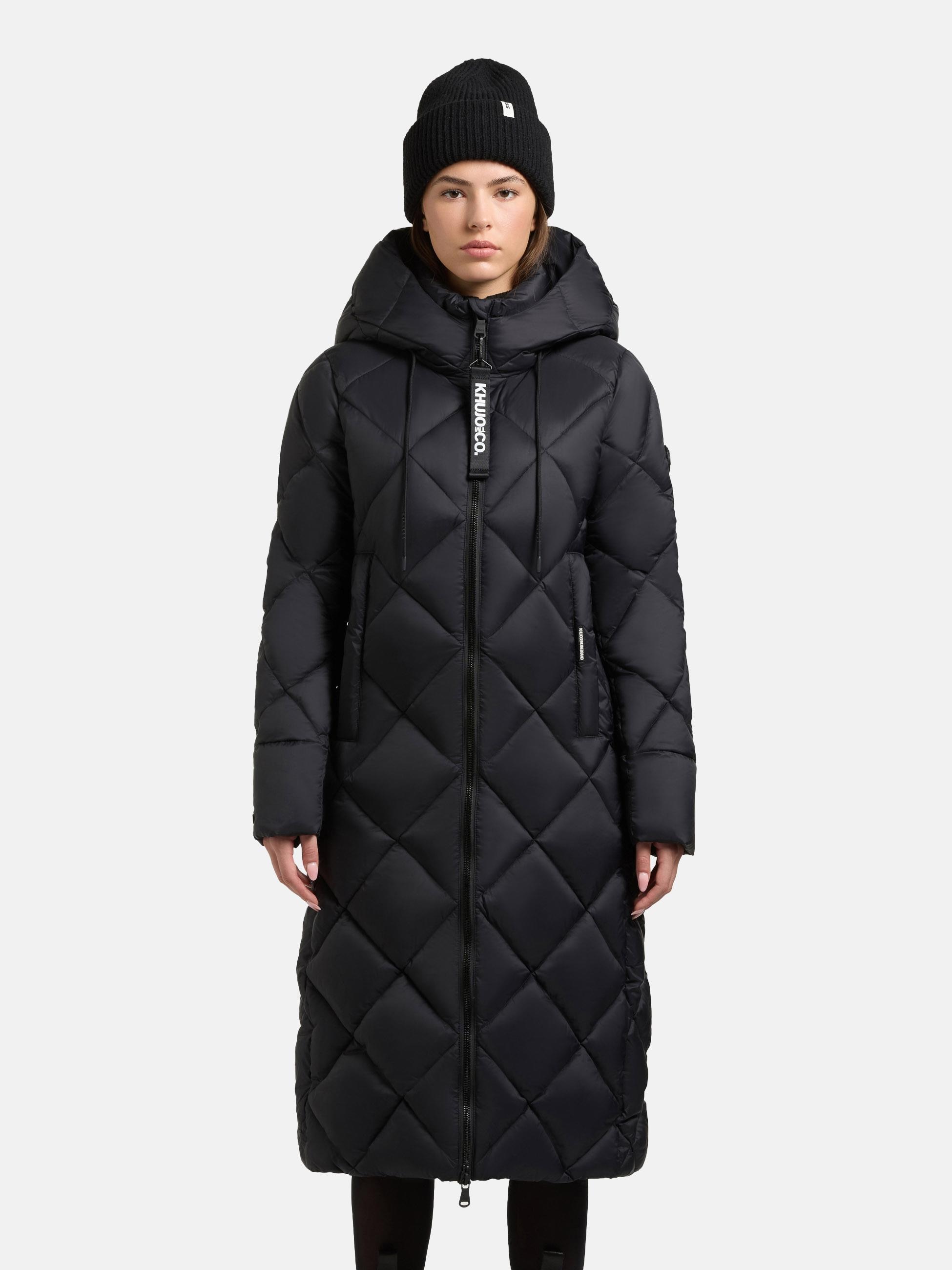 khujo Steppmantel "Cilia" Gesteppter Damen Wintermantel mit Schlüsselanhäng günstig online kaufen