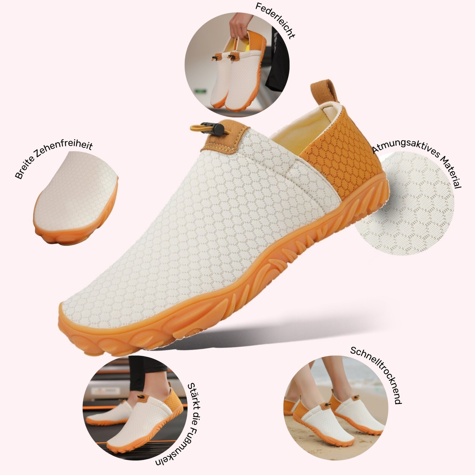 DOTALES Barfußschuh »Slipstep Barfußschuhe Damen & Herren Barfußschuhe«, Minimalschuhe