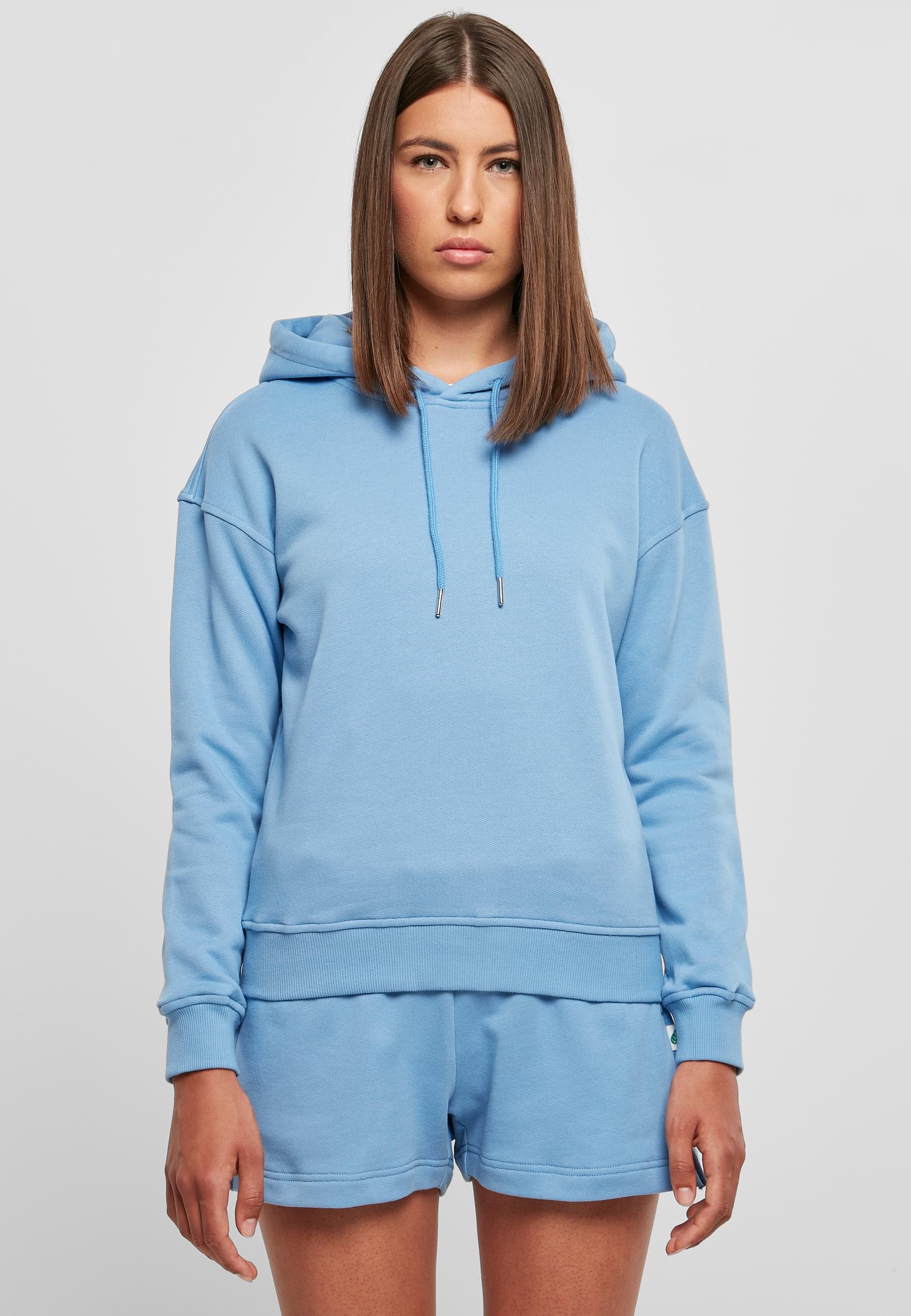 URBAN CLASSICS Kapuzenpullover »Urban Classics Damen Ladies Organic Hoody«, (1 tlg.)