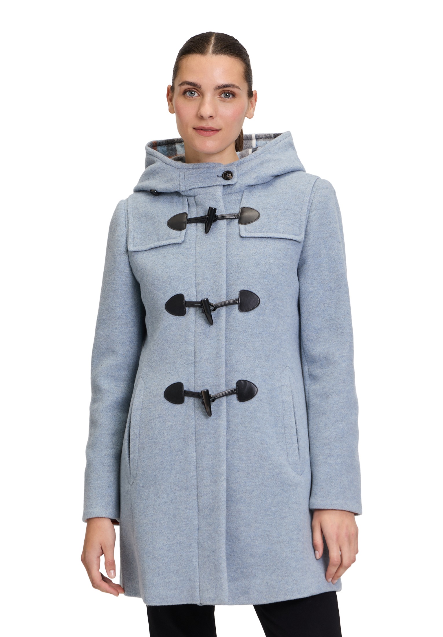 Gil Bret Outdoorjacke "Gil Bret Damen Dufflecoat mit Kapuze", mit Kapuze günstig online kaufen