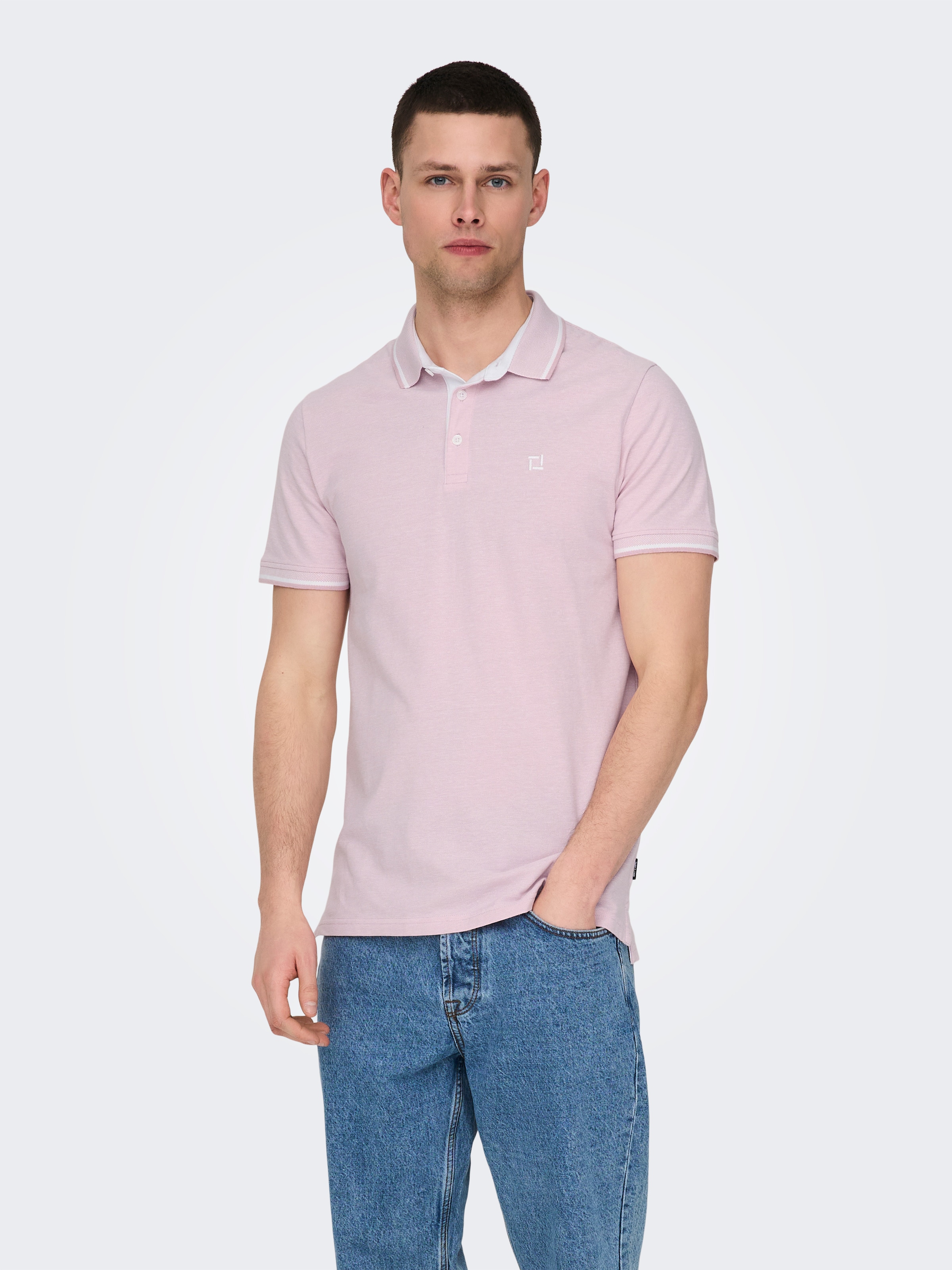 ONLY & SONS "ONSFLETCHER SLIM SS POLO NOOS" günstig online kaufen