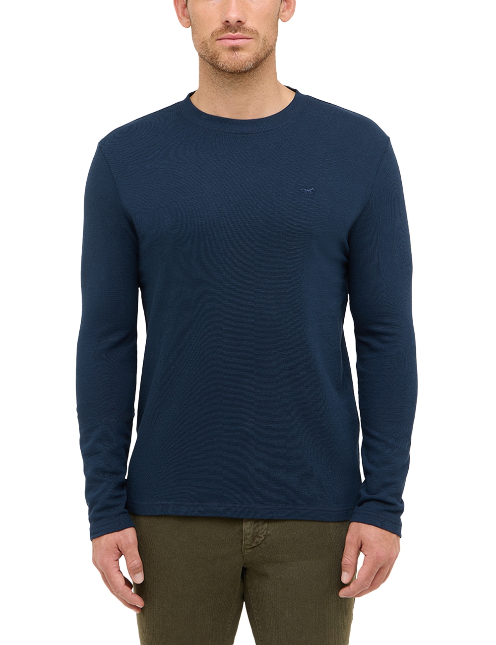 MUSTANG Langarmshirt "Herren Style Asheville" günstig online kaufen