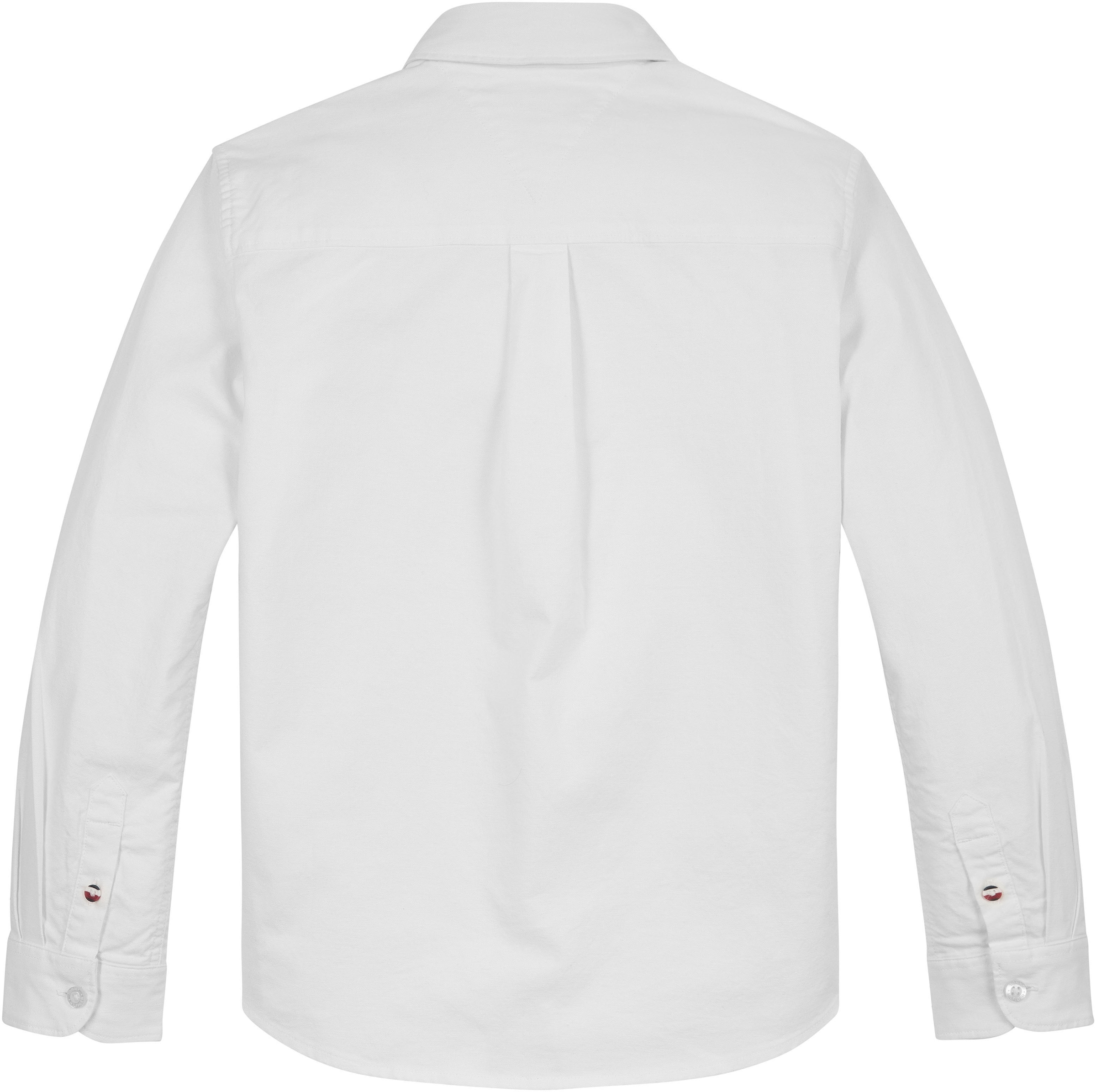 Tommy Hilfiger Langarmhemd »FLAG OXFORD mit L/S«, | bestellen SHIRT Logostickerei online BAUR