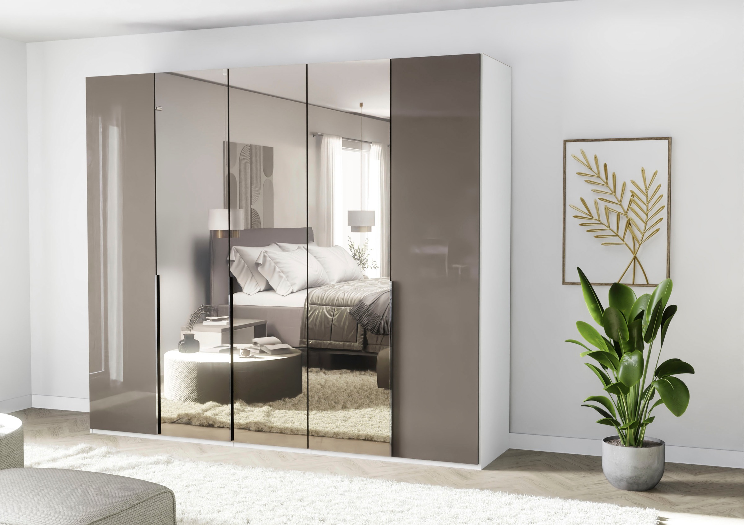 Musterring Drehtürenschrank "San Diego, Kleiderschrank, Schrank, Garderobe, günstig online kaufen