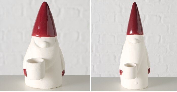 OTTO home Kerzenleuchter »zwei verschiedene Höhen« Zweiteiliges Set im festlichen Weihnachtsmann-Design
