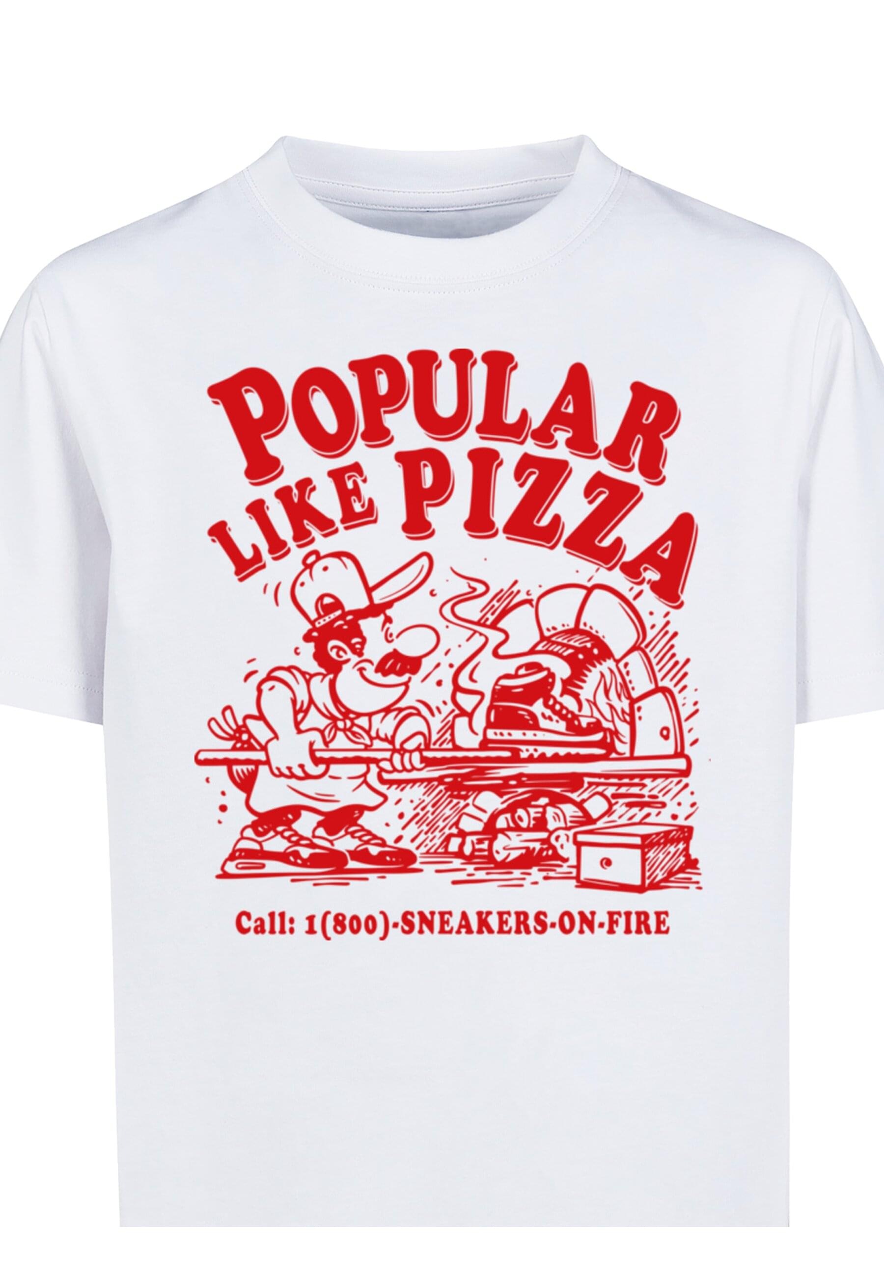 MisterTee T-Shirt »MisterTee Herren Kids Like Pizza Tee«, (1 tlg.)