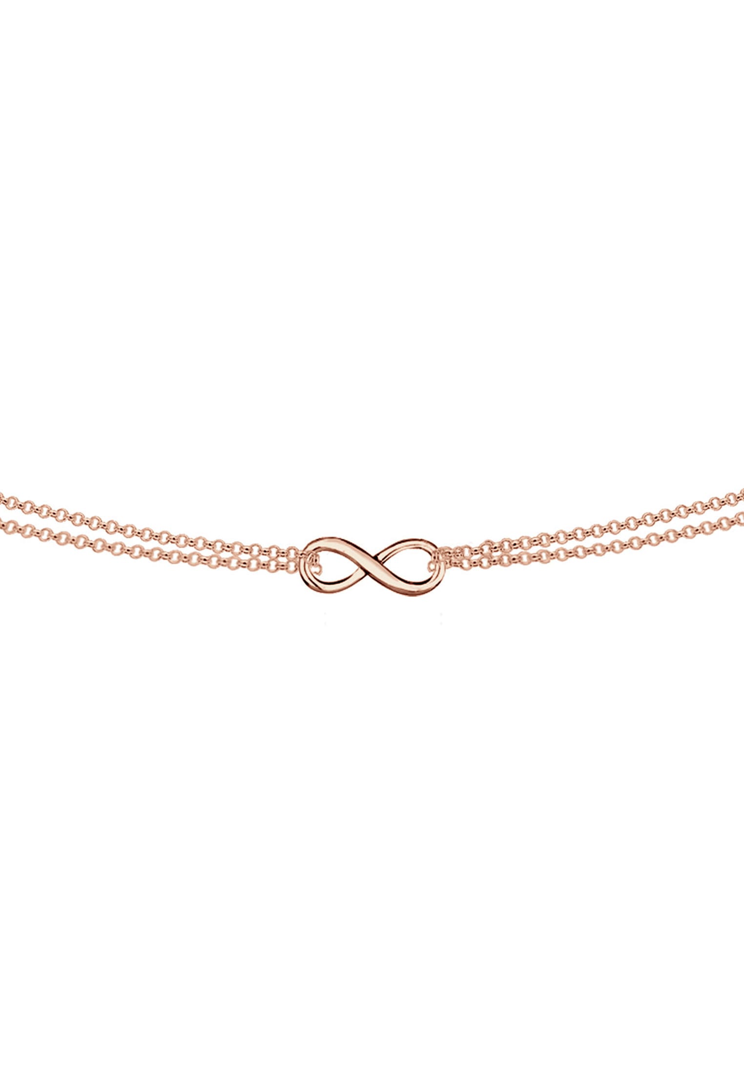 Elli Collier »Choker Erbskette Infinity Unendlichkeit 925 Silber«