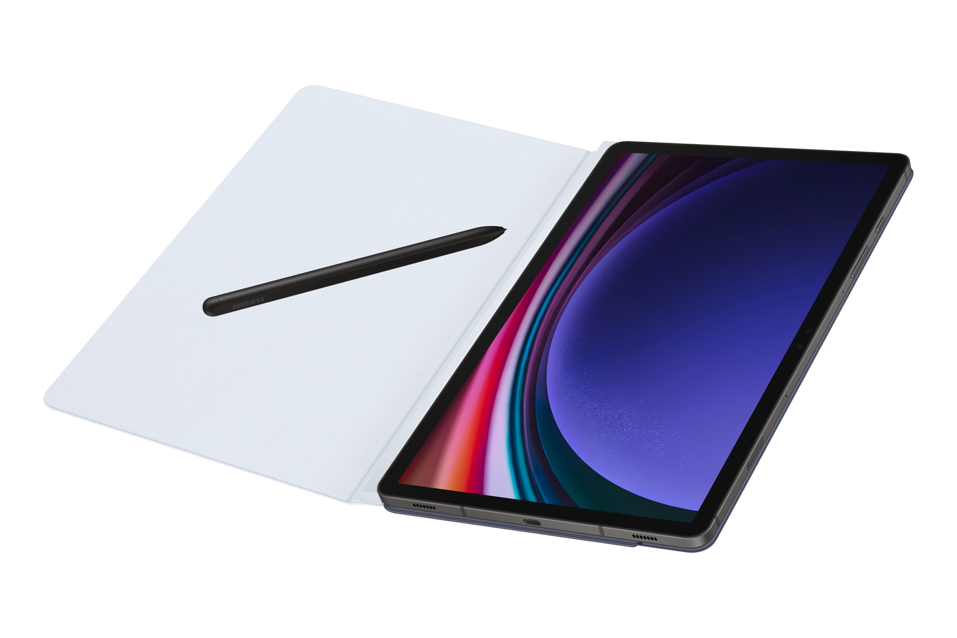Samsung Tablet-Hülle »Smart Book Cover für Samsung Galaxy Tab S9«, Backcover, Schutzhülle, Tabletschutzhülle, Case, Schutzcase, stoßfest