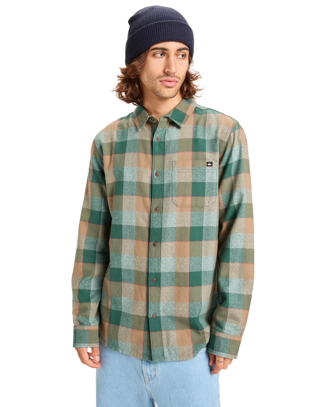 Quiksilver Langarmhemd "Motherfly Plaid" günstig online kaufen