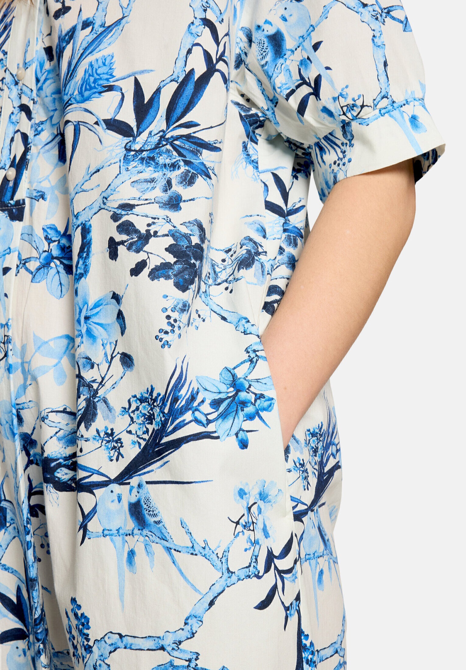 Vera Mont Hemdblusenkleid »Damen mit Knopfleiste« Nahttasche