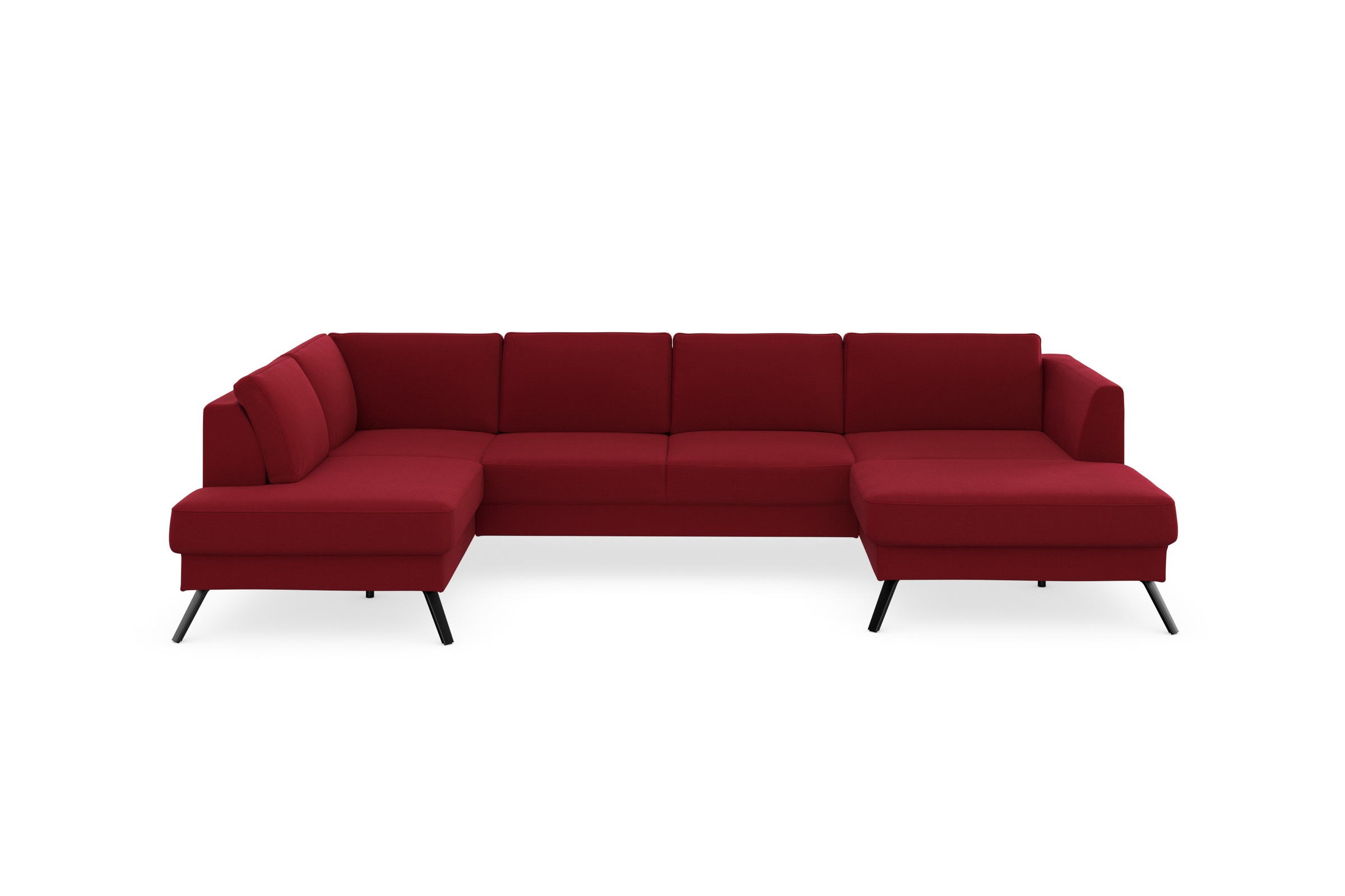 sit&more Wohnlandschaft "Lindholm U-Form" mit Sitztiefenverstellung und Fed günstig online kaufen