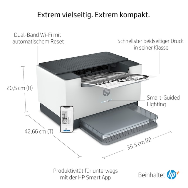 HP Laserdrucker »LaserJet M209dwe«, HP+ Instant Ink kompatibel | BAUR