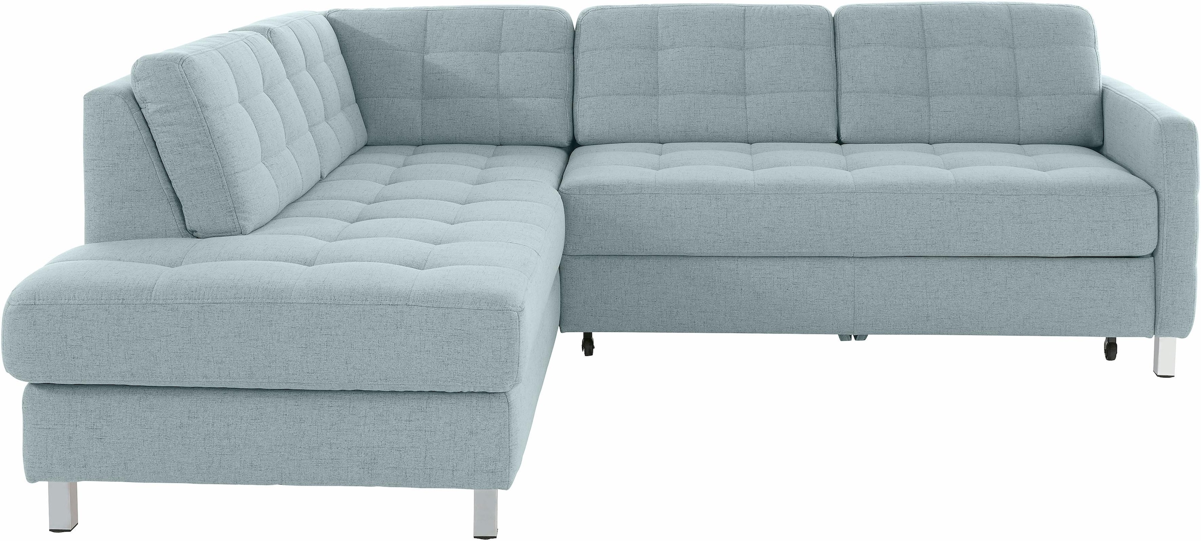 sit&more Ecksofa »Picasso L-Form«, wahlweise mit Bettfunktion und Bettkasten