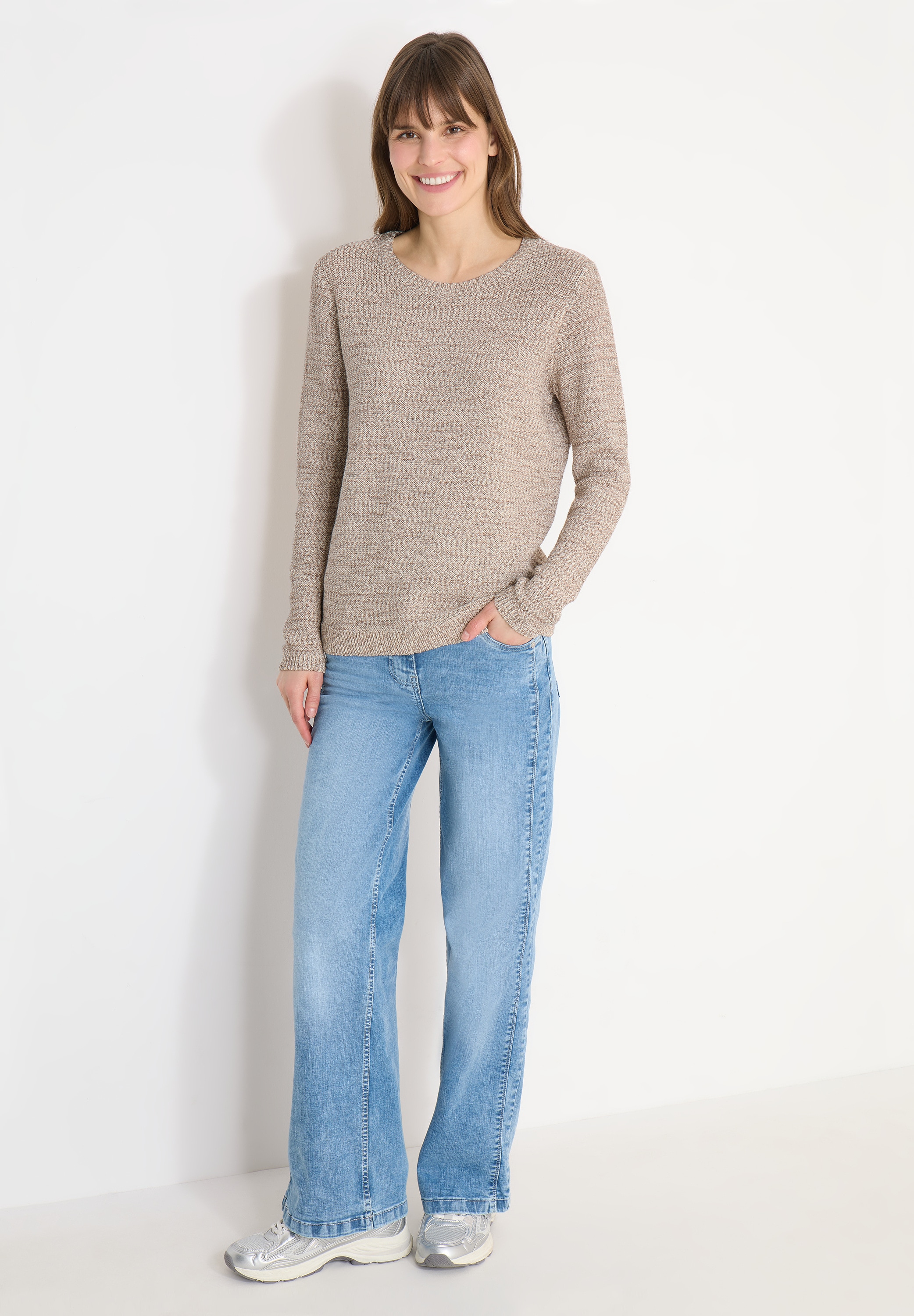 Cecil Strickpullover im soften Baumwoll-Mix