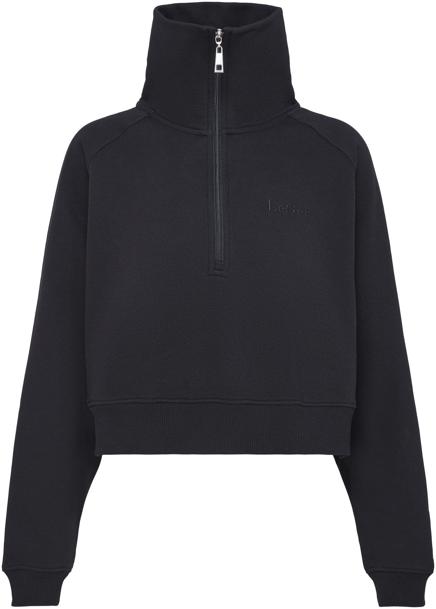 LeGer Sweatshirt "Meret, LeGer by Lena Gercke", cropped, mit Stehkragen günstig online kaufen
