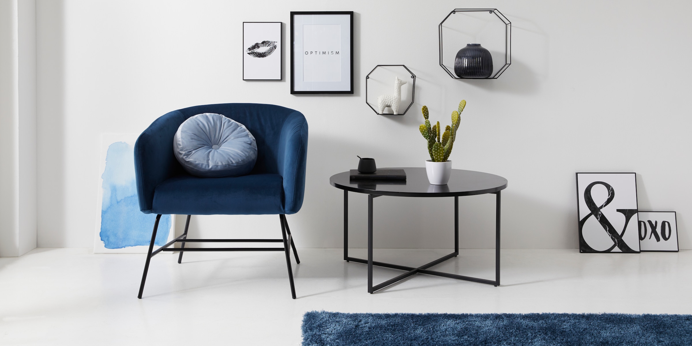 queence Leinwandbild »Farbe«, Abstrakte-Kunst-Modern, Premium-Leinwandstoff, Handarbeit aus Deutschland