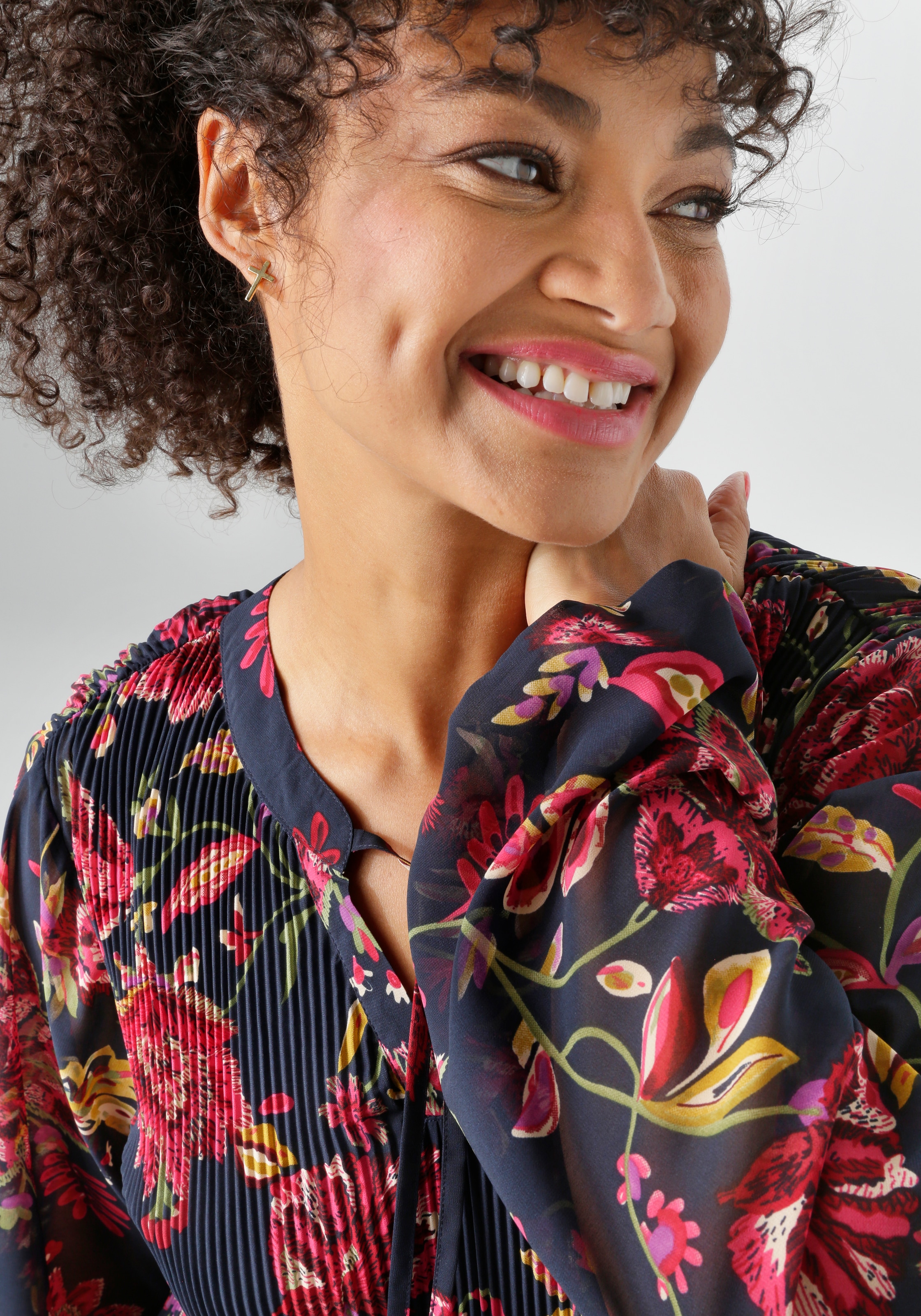 Aniston PLUS Sommerkleid, in Alloverprint - NEUE KOLLEKTION