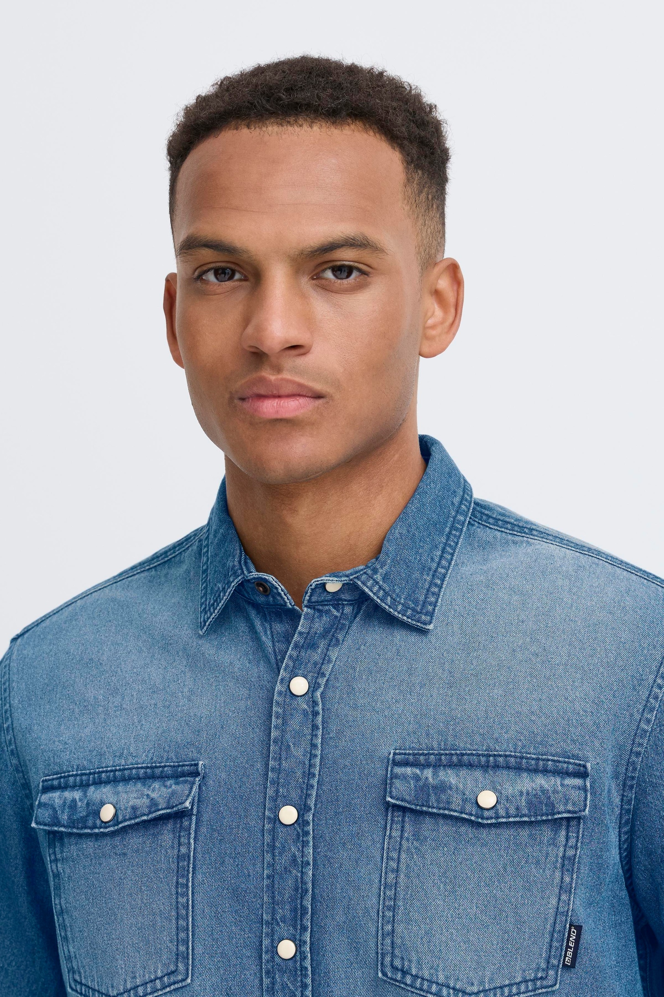 Thumbnail - Blend Langarmhemd "BHDARGO Shirt PP NOOS"