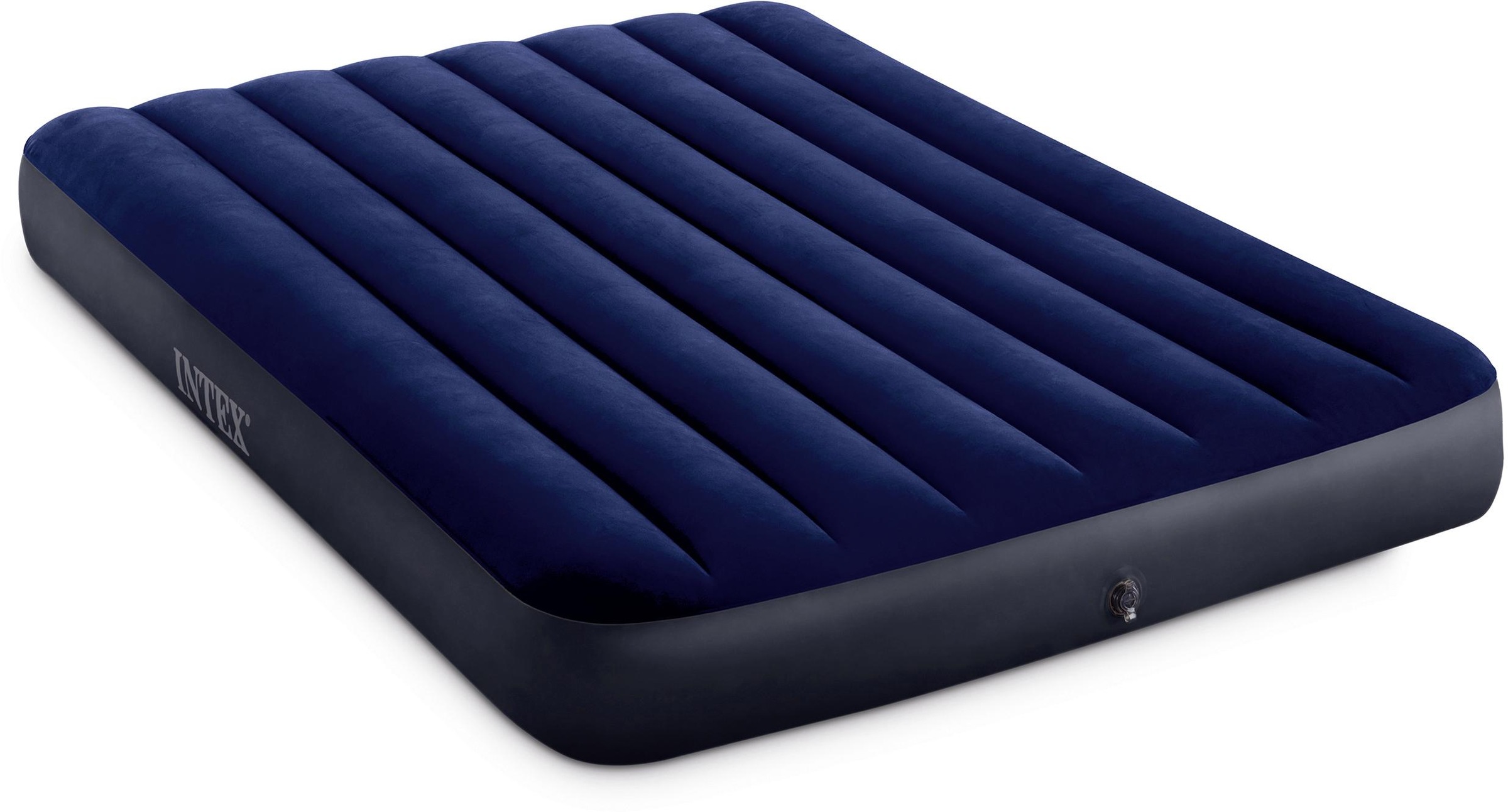INTEX Luftbett "DURA-BEAM Classic Downy Airbed", B/H/L: 137cm x 25cm x 191cm, blau, Luftbetten