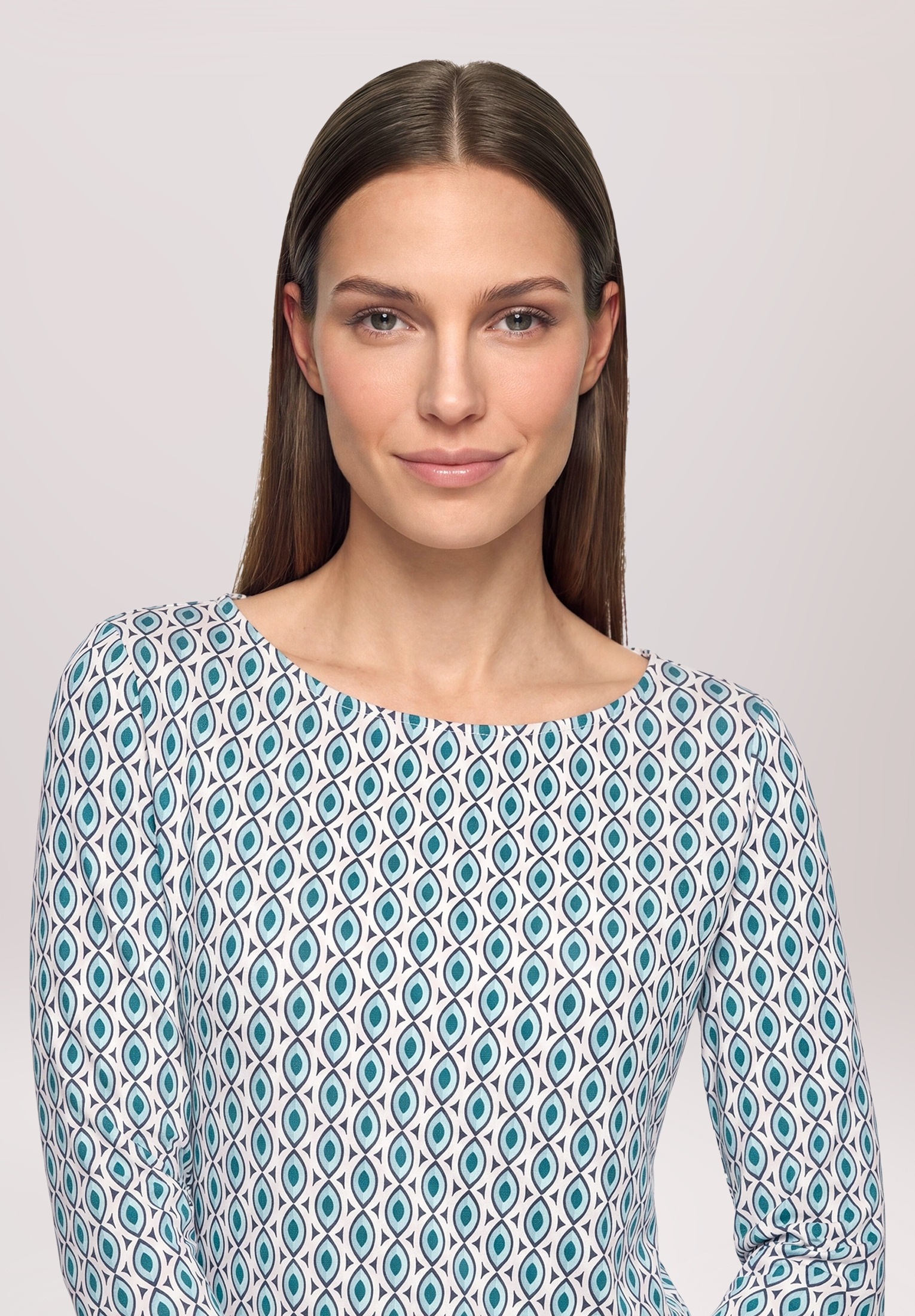 Betty Barclay 3/4-Arm-Shirt »Damen mit U-Boot-Ausschnitt« 1