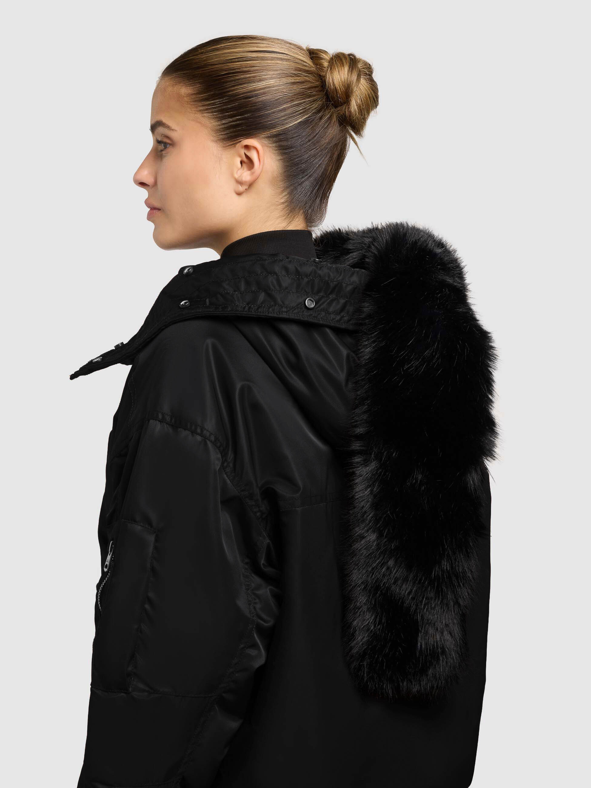 khujo Bomberjacke »CELA« mit Kapuze