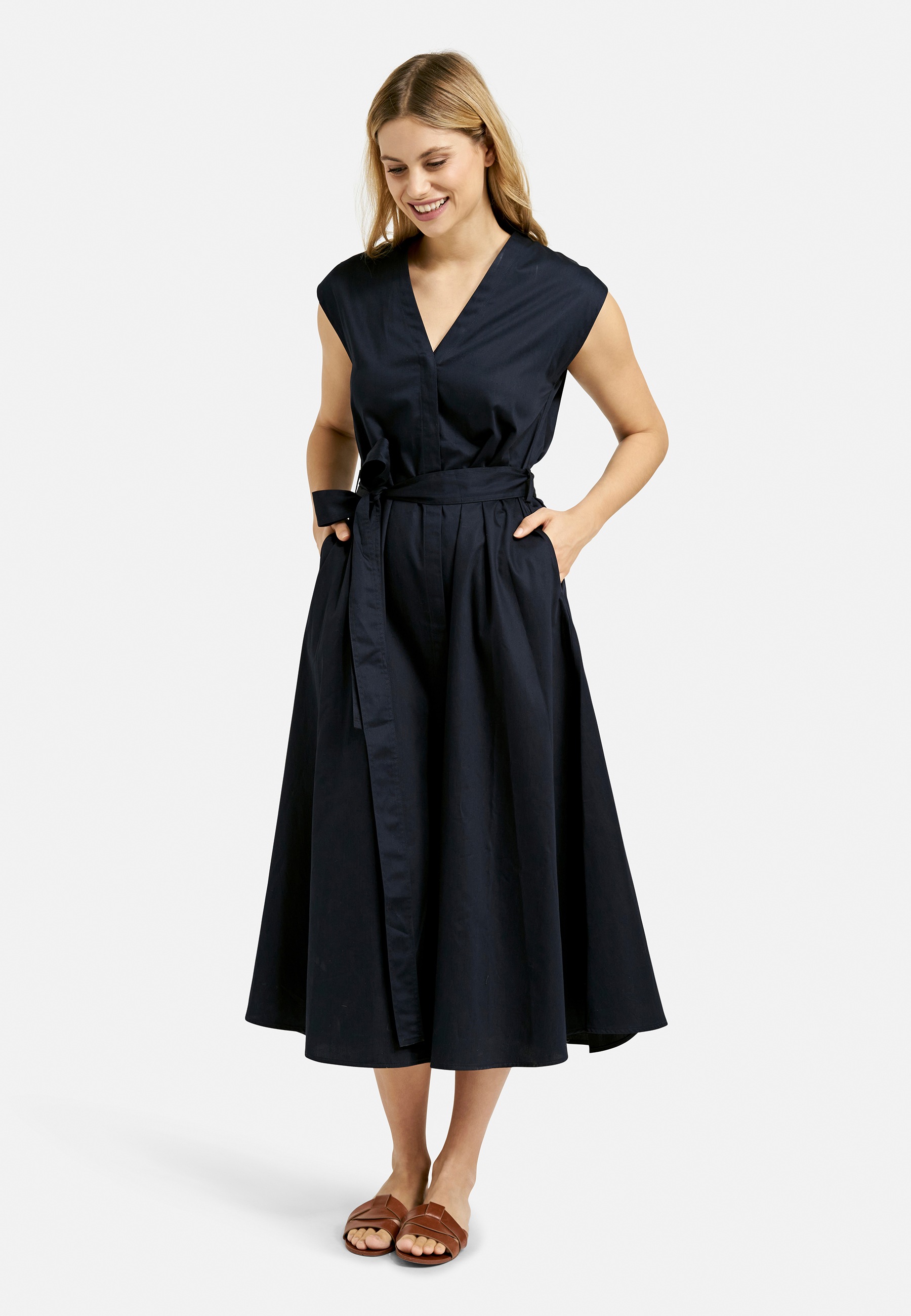 Milano Italy Sommerkleid, mit Bindegürtel