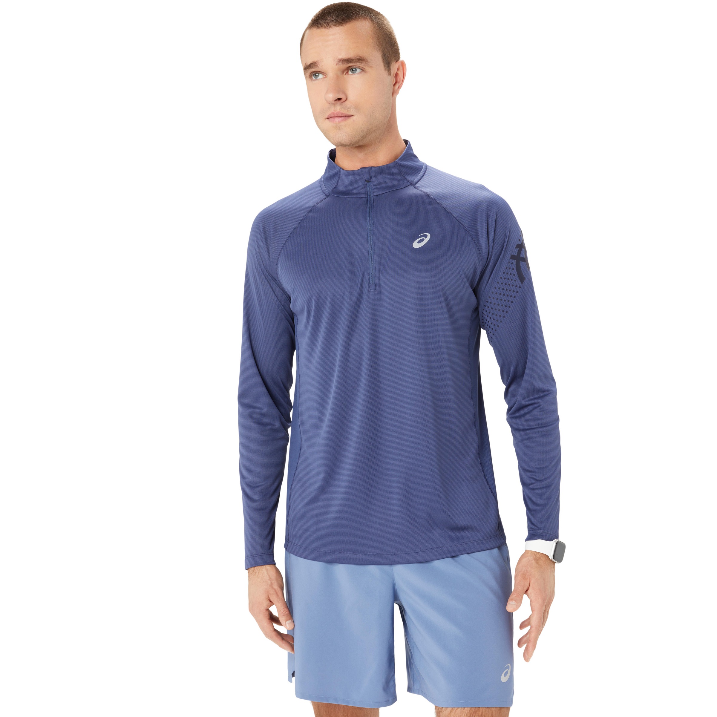 Asics Laufshirt "ICON LS 1/2 ZIP"