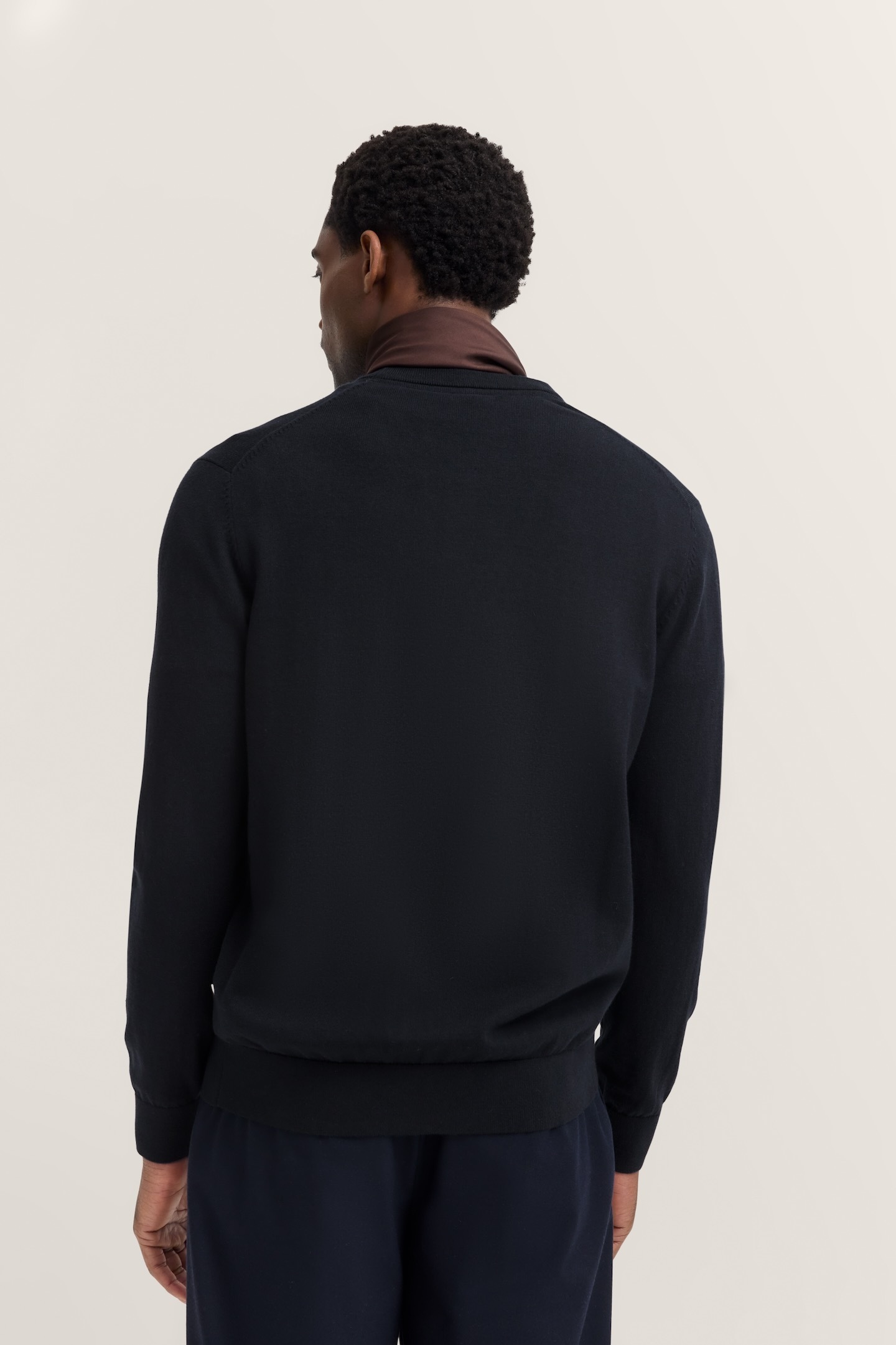bugatti Cardigan "Modern Fit", mit V-Ausschnitt aus Baumwolle-Kaschmir günstig online kaufen