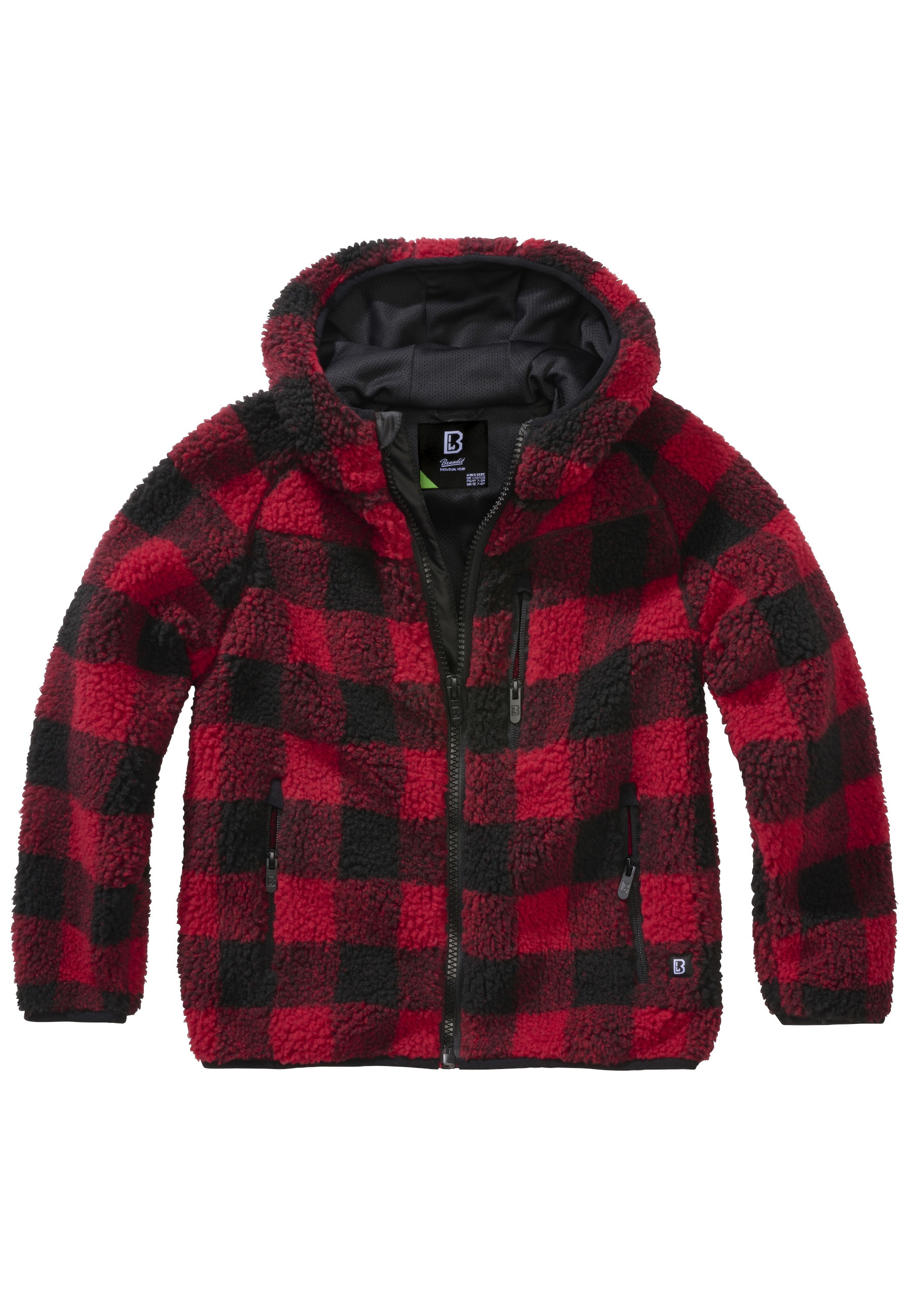 Brandit Allwetterjacke "Brandit Damen Kids Teddyfleecejacket Hood" 1 Stk. t günstig online kaufen