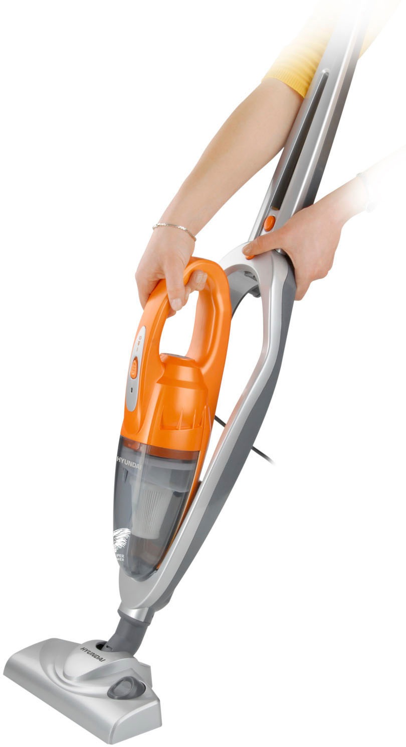 Hyundai Hand-und Stielstaubsauger »VC020O«, 600 W, beutellos, 0,5l Staubvolumen, HEPA-Filter, klappbarer Griff