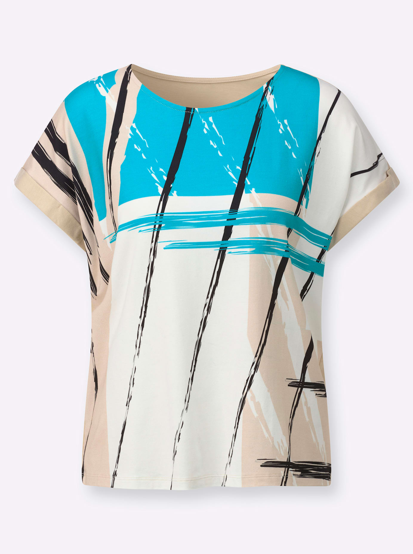 Thumbnail - Inspirationen T-Shirt "Druck-Shirt" 1 tlg.