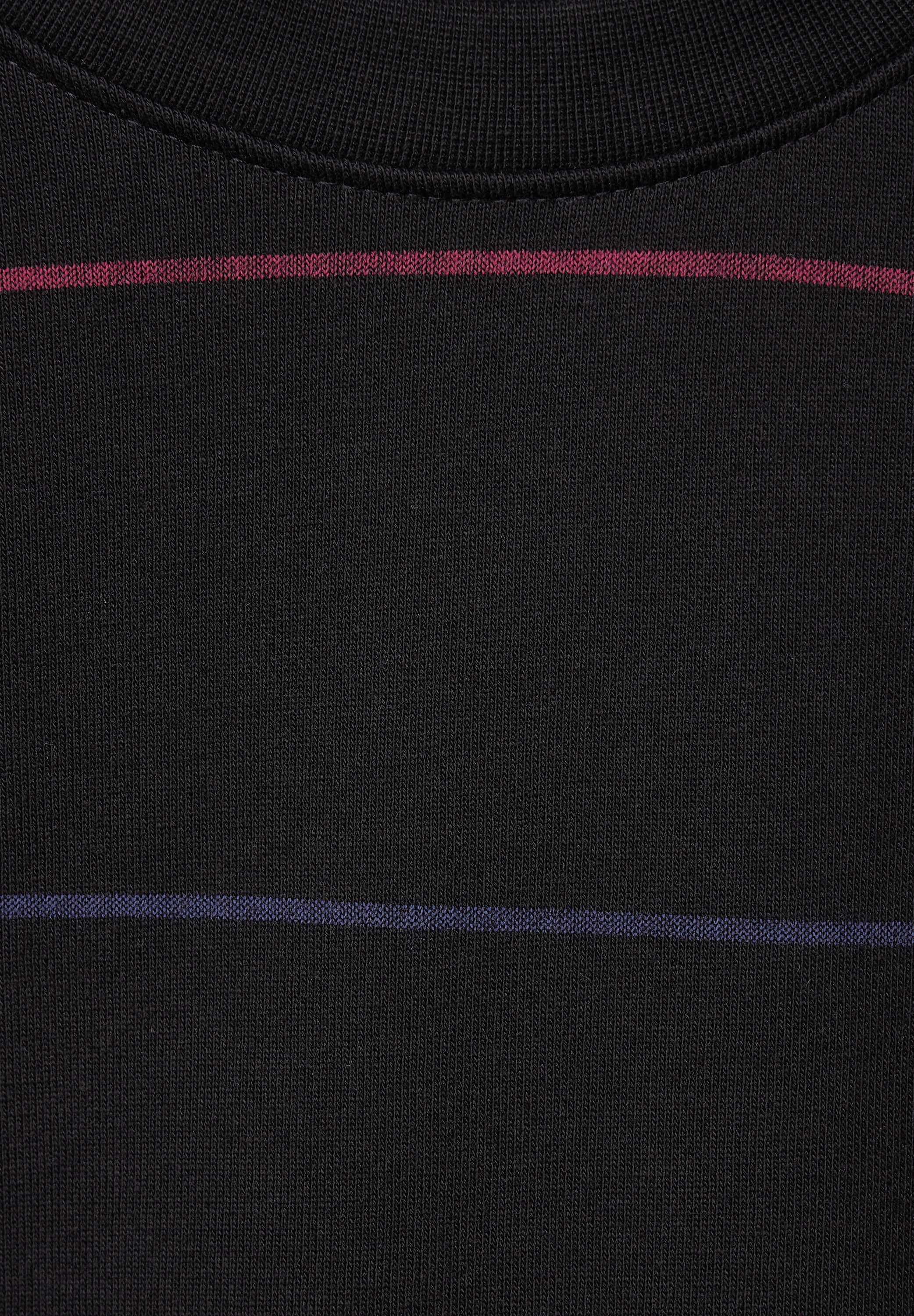 STREET ONE MEN Sweatshirt, mit Rundhalsausschnitt