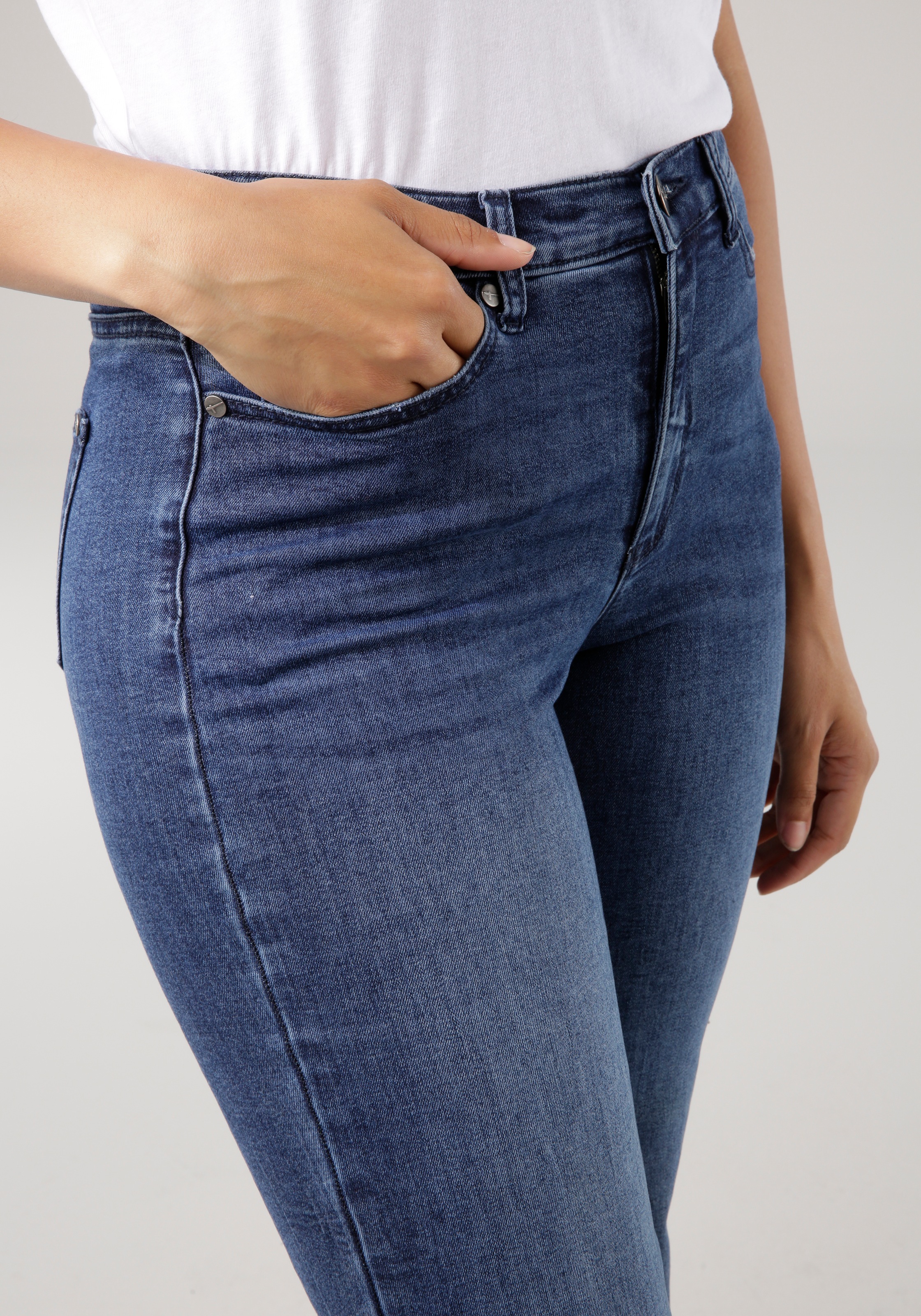 Tamaris Weite 5-pocket-Style Jeans, im | bestellen BAUR