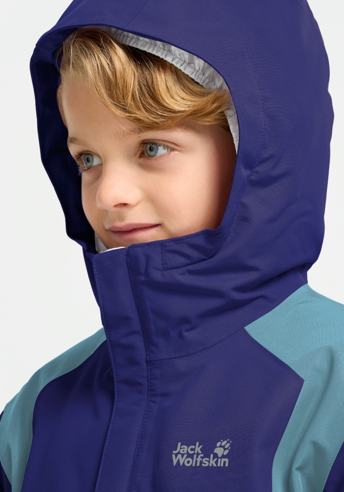 Jack Wolfskin Skijacke »SNOWFLASH JKT K« Winterjacke für Kinder, wasserdicht, warm