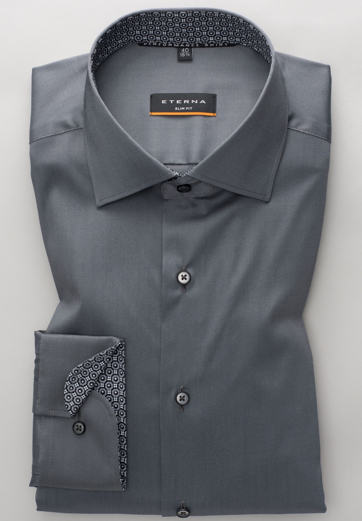 Eterna Langarmhemd »SLIM FIT«