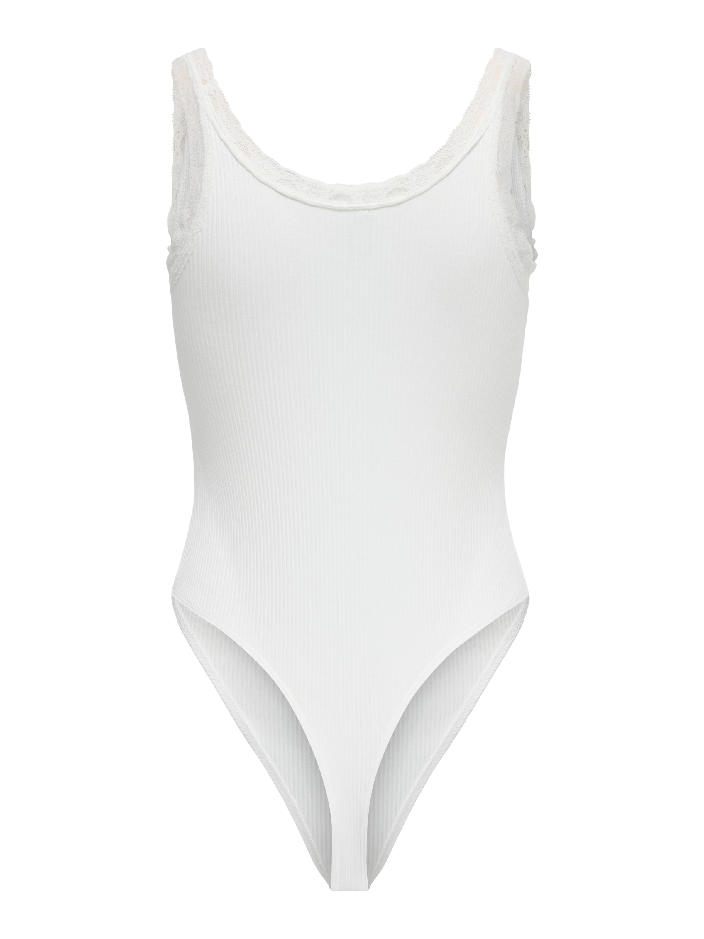 ONLY Body »ONLVINI S/L LACE BODYSUIT RS JRS« Baumwollmischung, Spitze