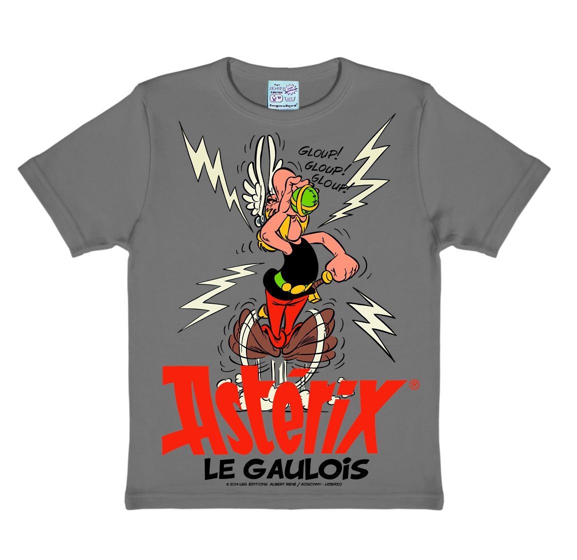 LOGOSHIRT T-Shirt »Asterix Der Gallier«, mit Frontdruck