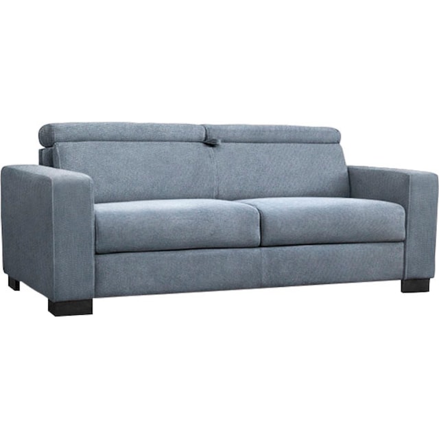 Nias Italia Schlafsofa »Sorrent«, inkl. Matratze und klappbaren  Metallgestell, Liegefläche 140/209 cm | BAUR