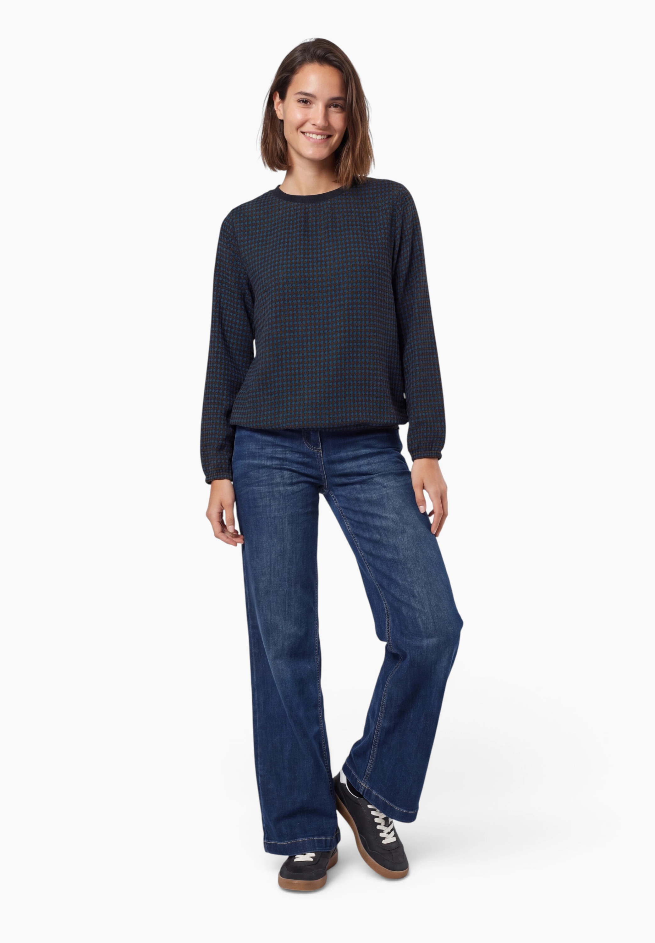 Cecil Karobluse mit allover Print