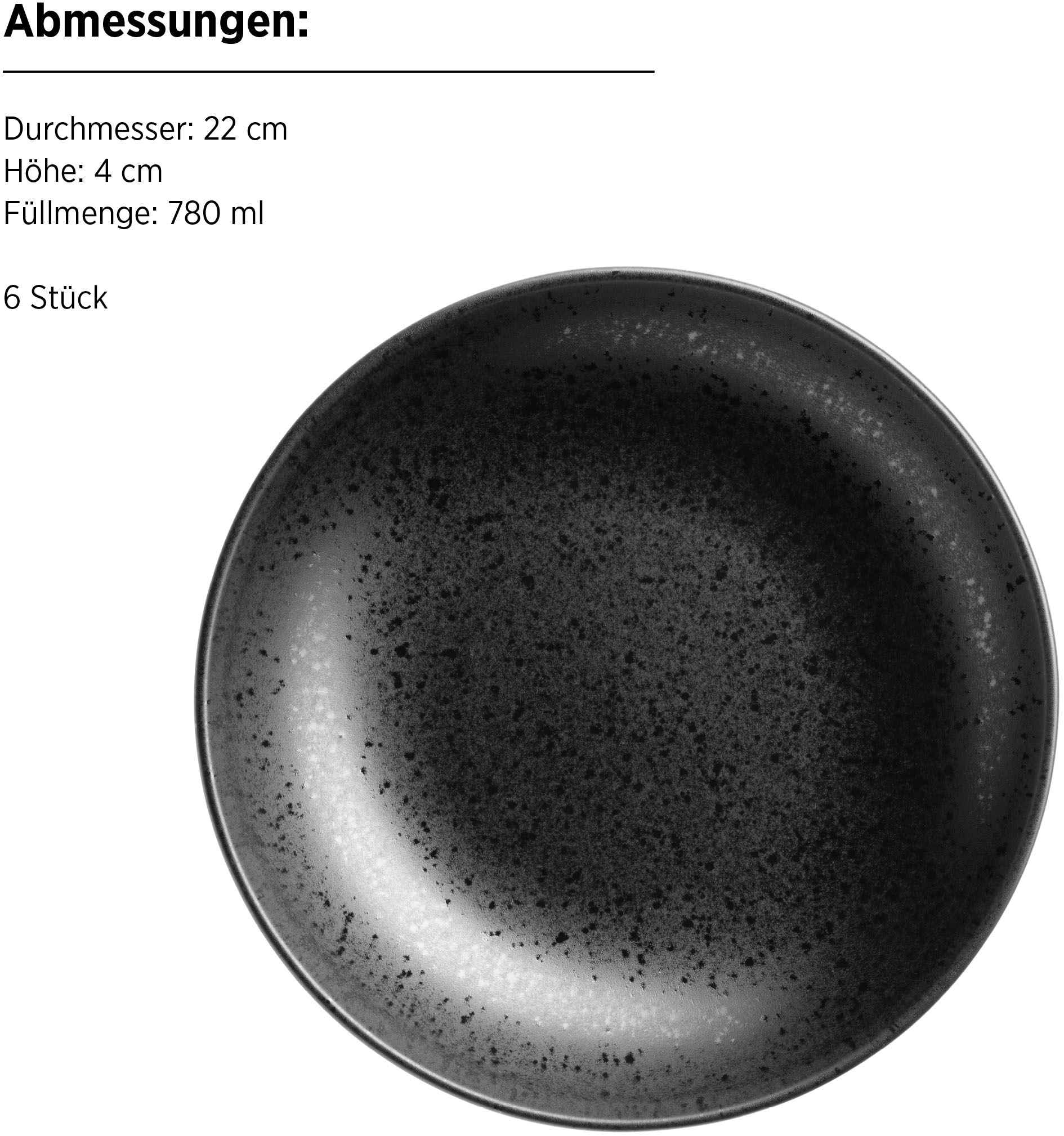 MÄSER Tafelservice »ESSENTIAL, aus Steinzeug«, (Set, 12 tlg.), Geschirr-Set, Service