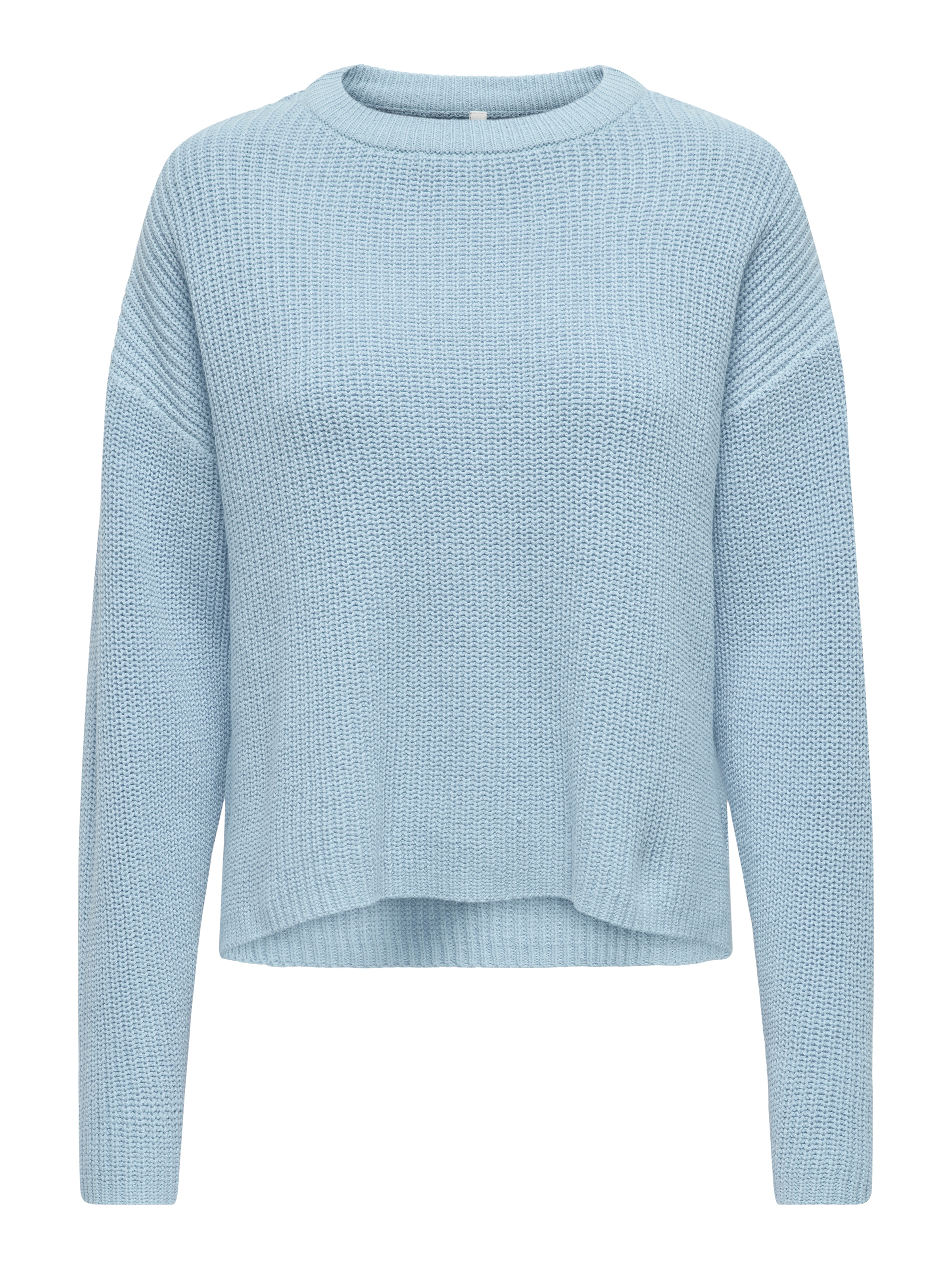 ONLY Rundhalspullover »ONLLUNA LS O-NECK PULLOVER KNT NCA«