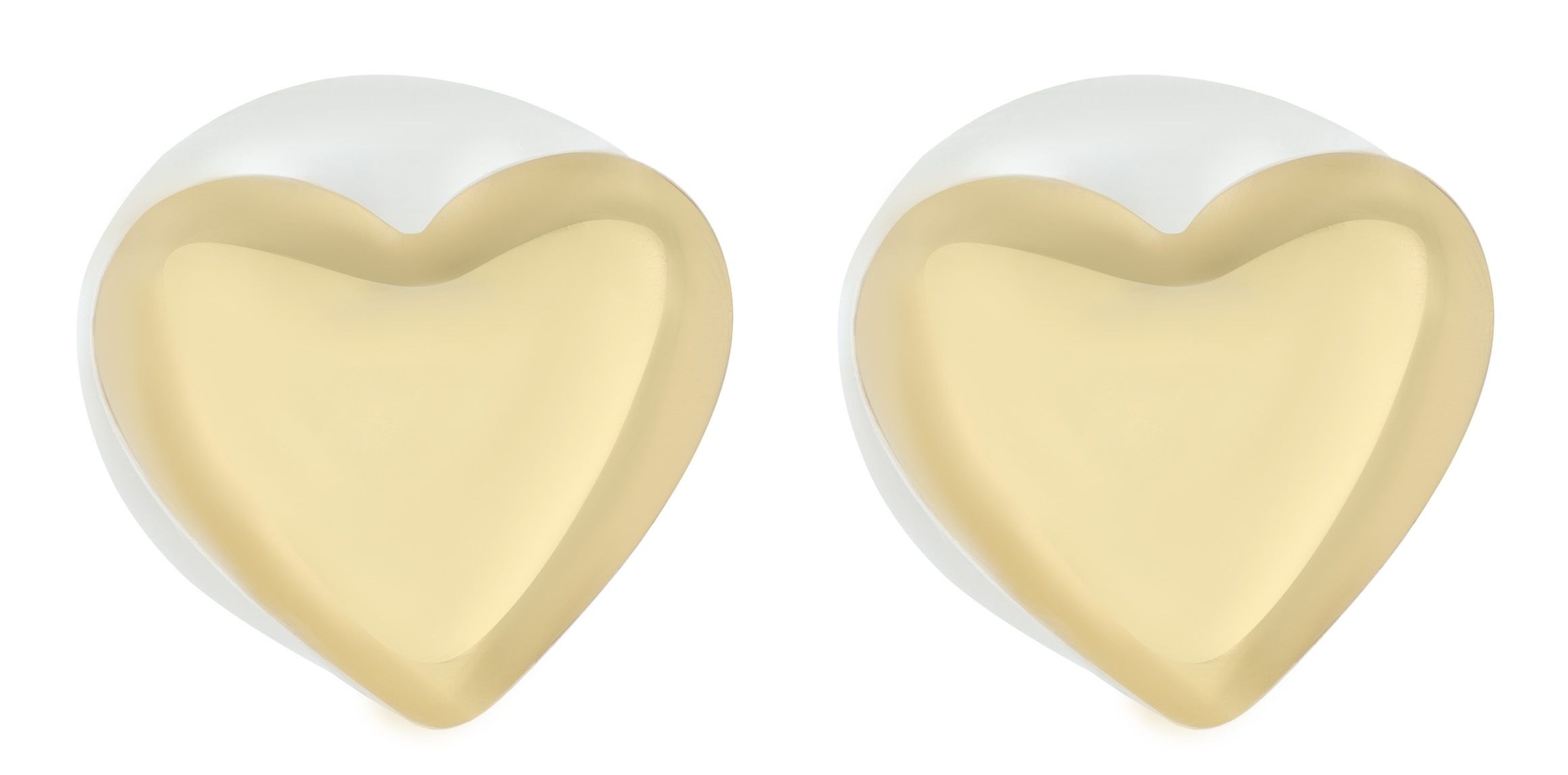 Adelia´s Paar Ohrhänger »Damen Ohrringe – Ohrstecker Herz aus Edelstahl mit Perle« Zum Verschenken – passend für viele Anlässe