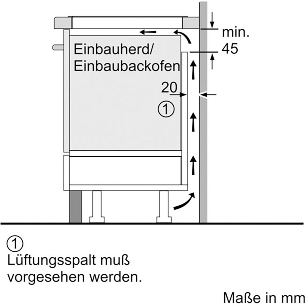 NEFF Flex-Induktions-Kochfeld von SCHOTT CERAN® »T66STE4L0«, T66STE4L0