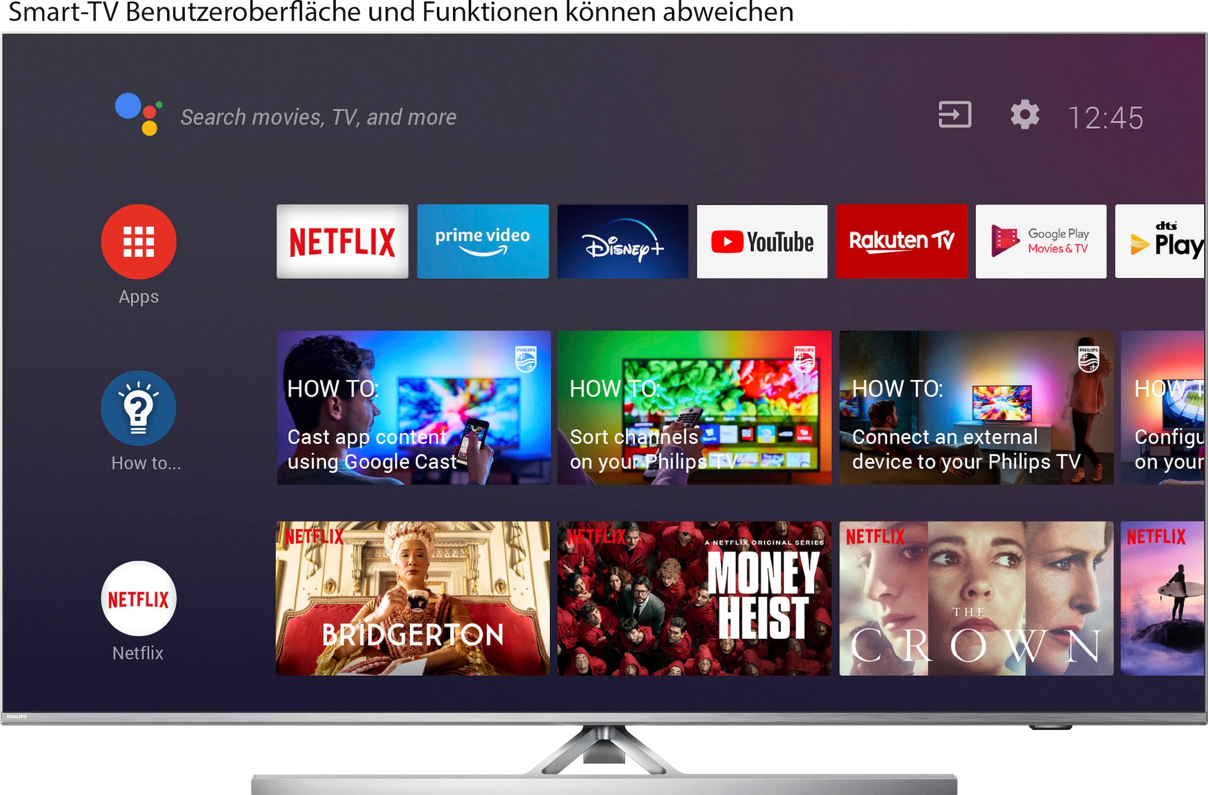 Black Friday Philips LED-Fernseher »65PUS8506/12«, 164 cm/65 Zoll, 4K Ultra  HD, Smart-TV, 3-seitiges Ambilight | BAUR | alle Fernseher