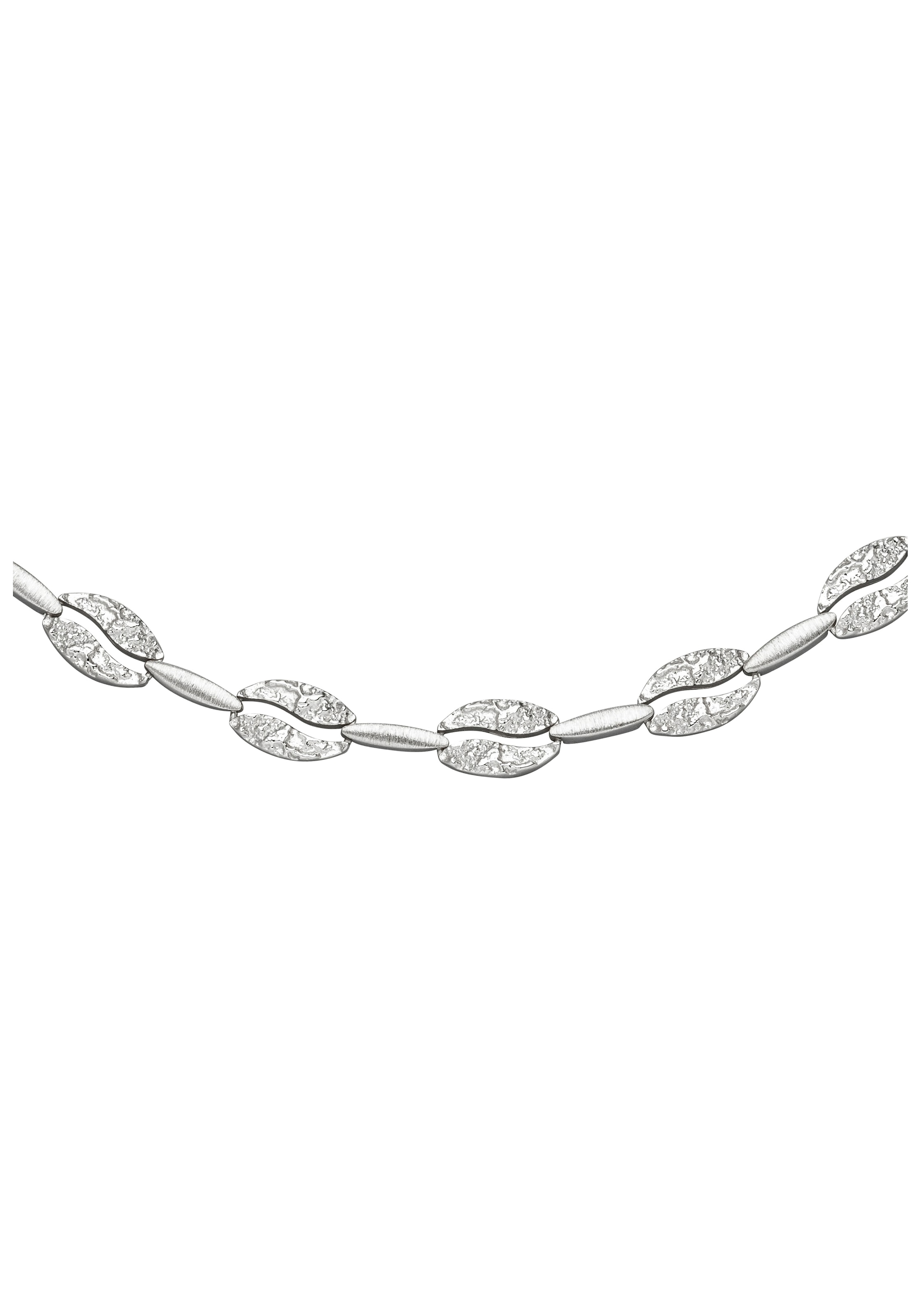 JOBO Collier, 925 Silber gehämmert 45 cm